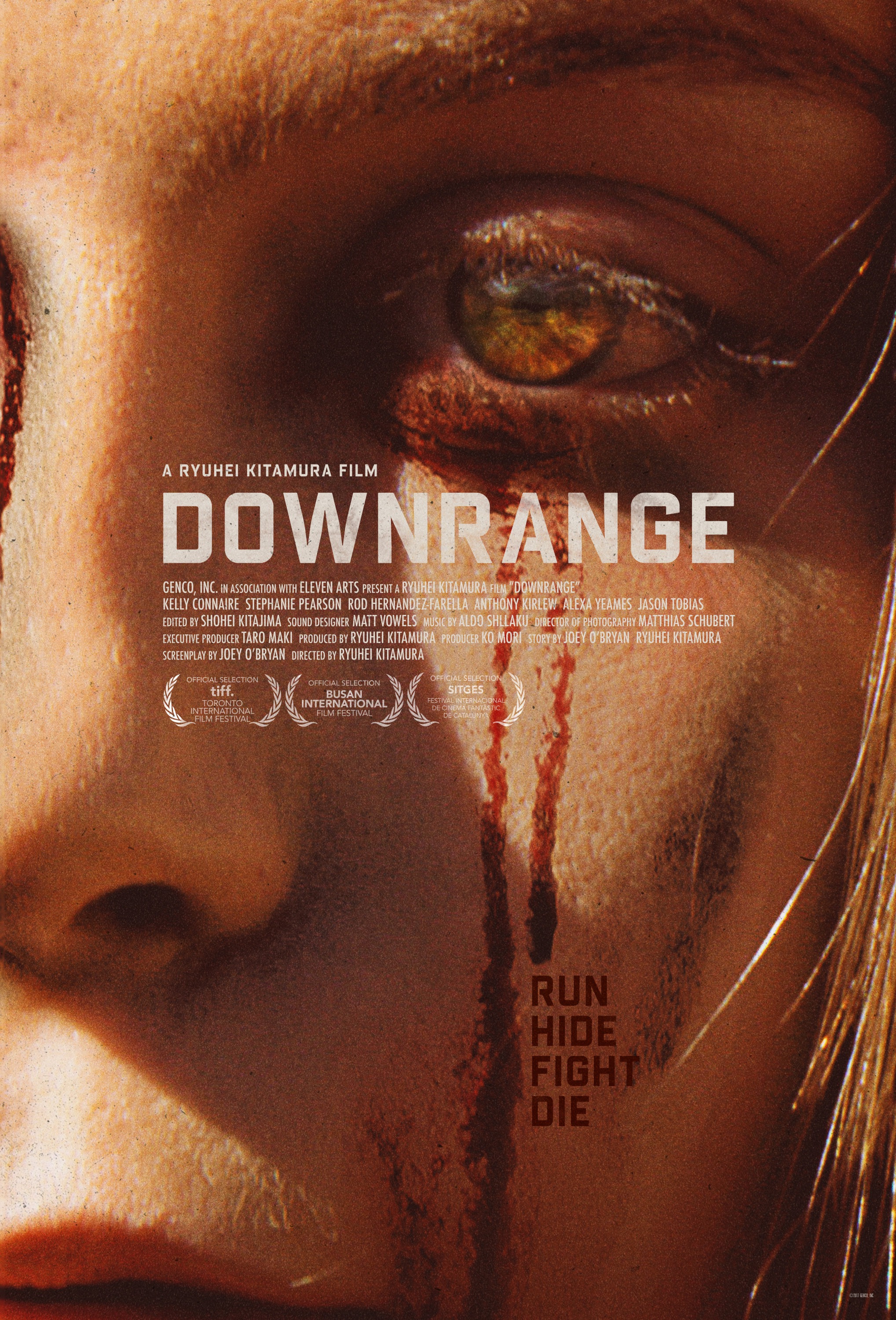 Mega Sized Movie Poster Image for Downrange (#2 of 2)