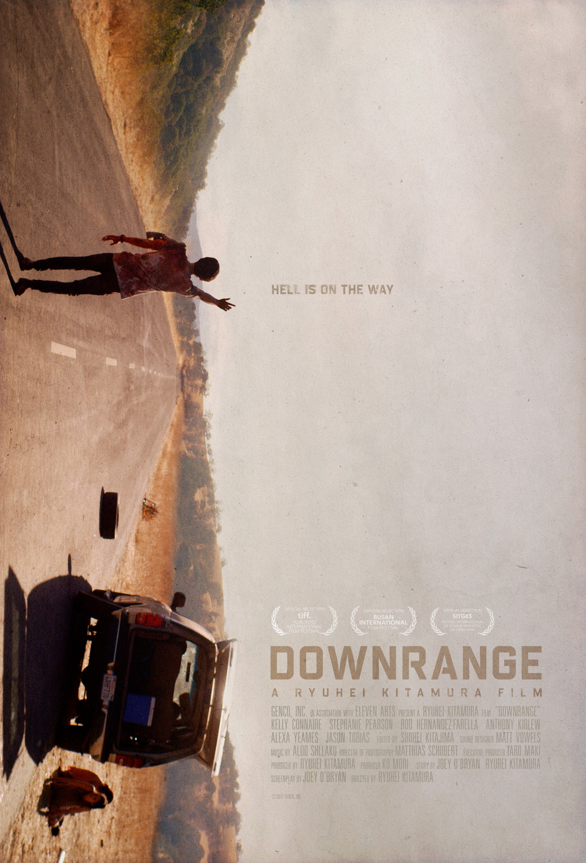 Mega Sized Movie Poster Image for Downrange (#1 of 2)