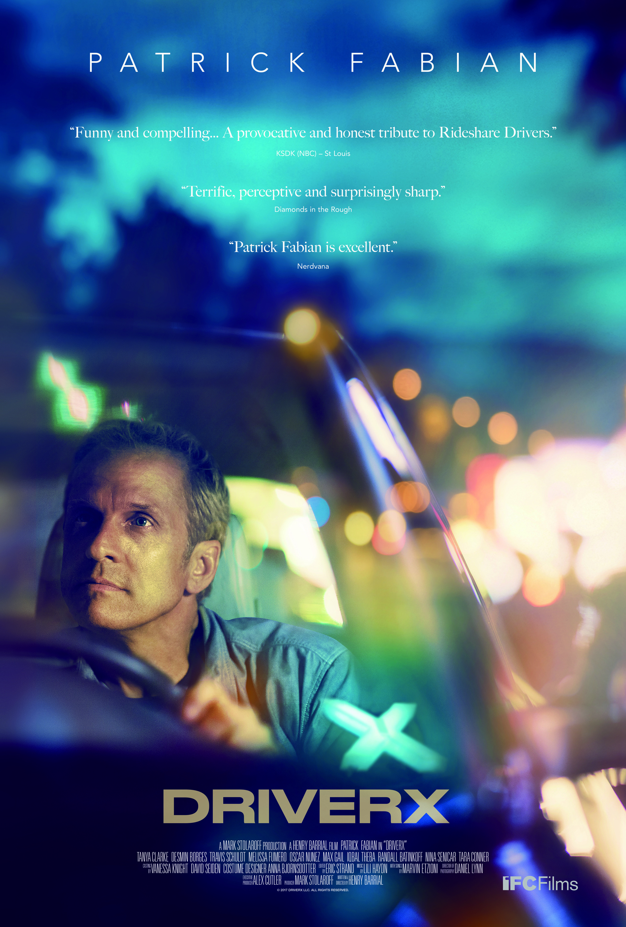 Mega Sized Movie Poster Image for DriverX 