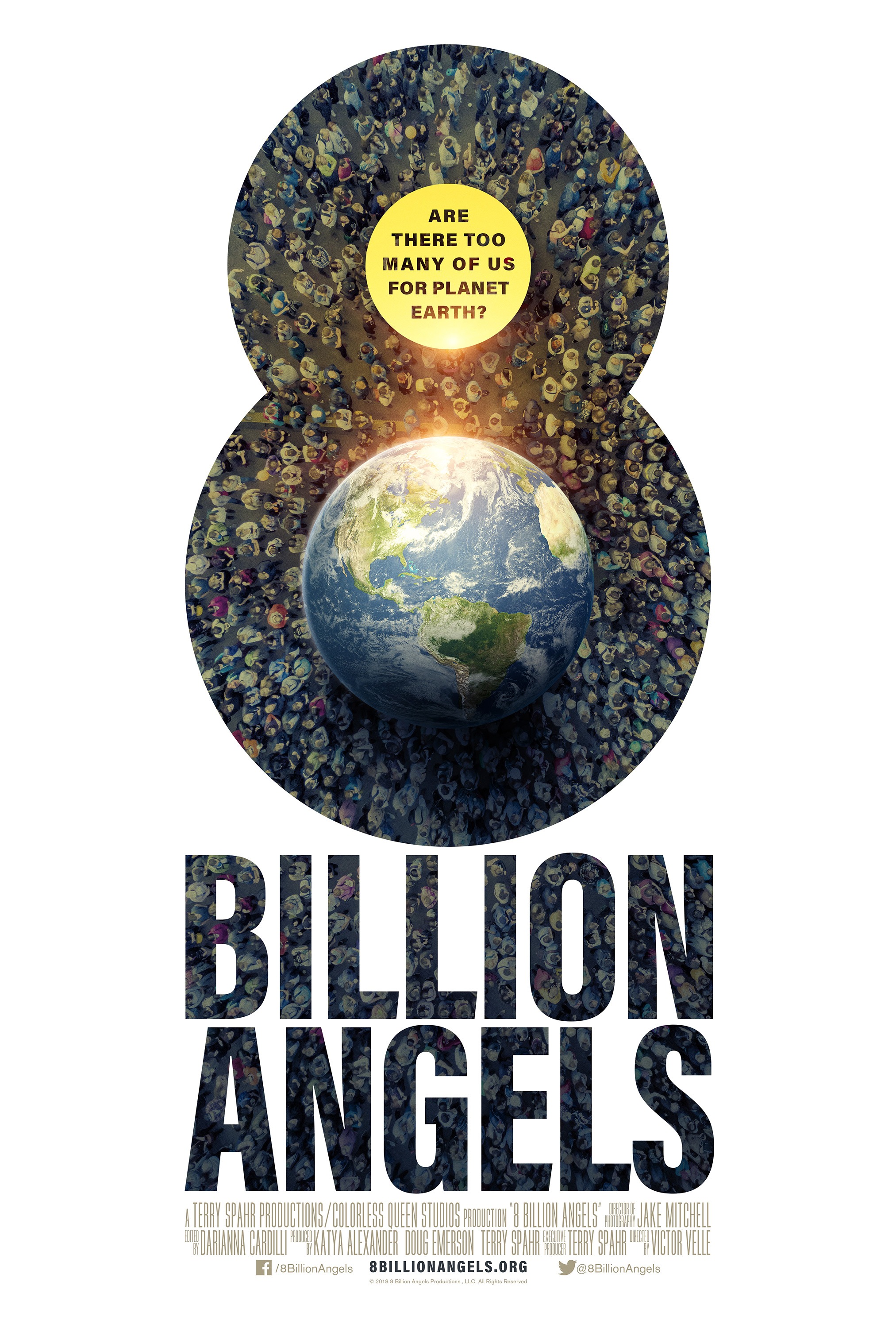 Mega Sized Movie Poster Image for 8 Billion Angels 