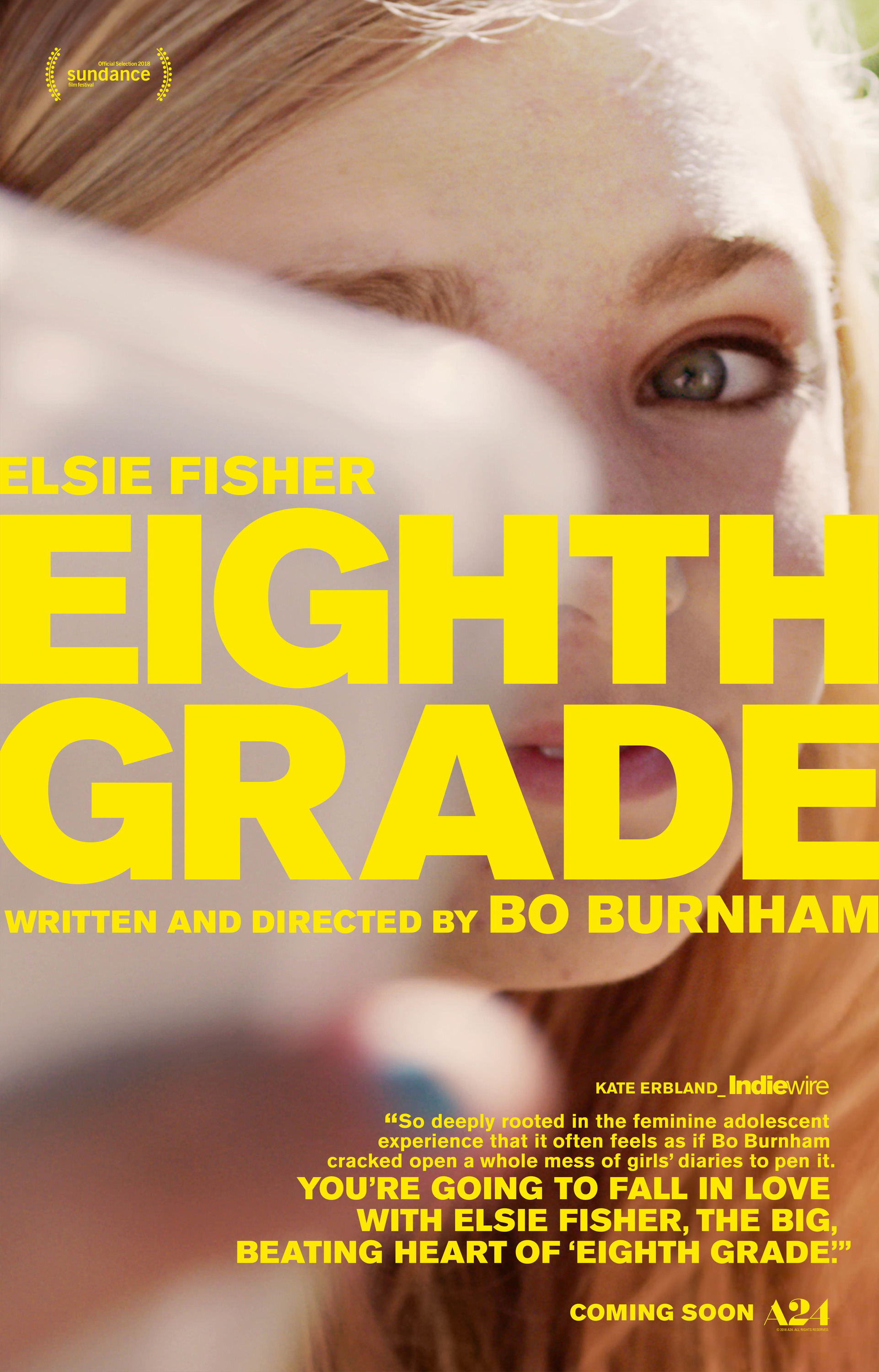 Mega Sized Movie Poster Image for Eighth Grade 