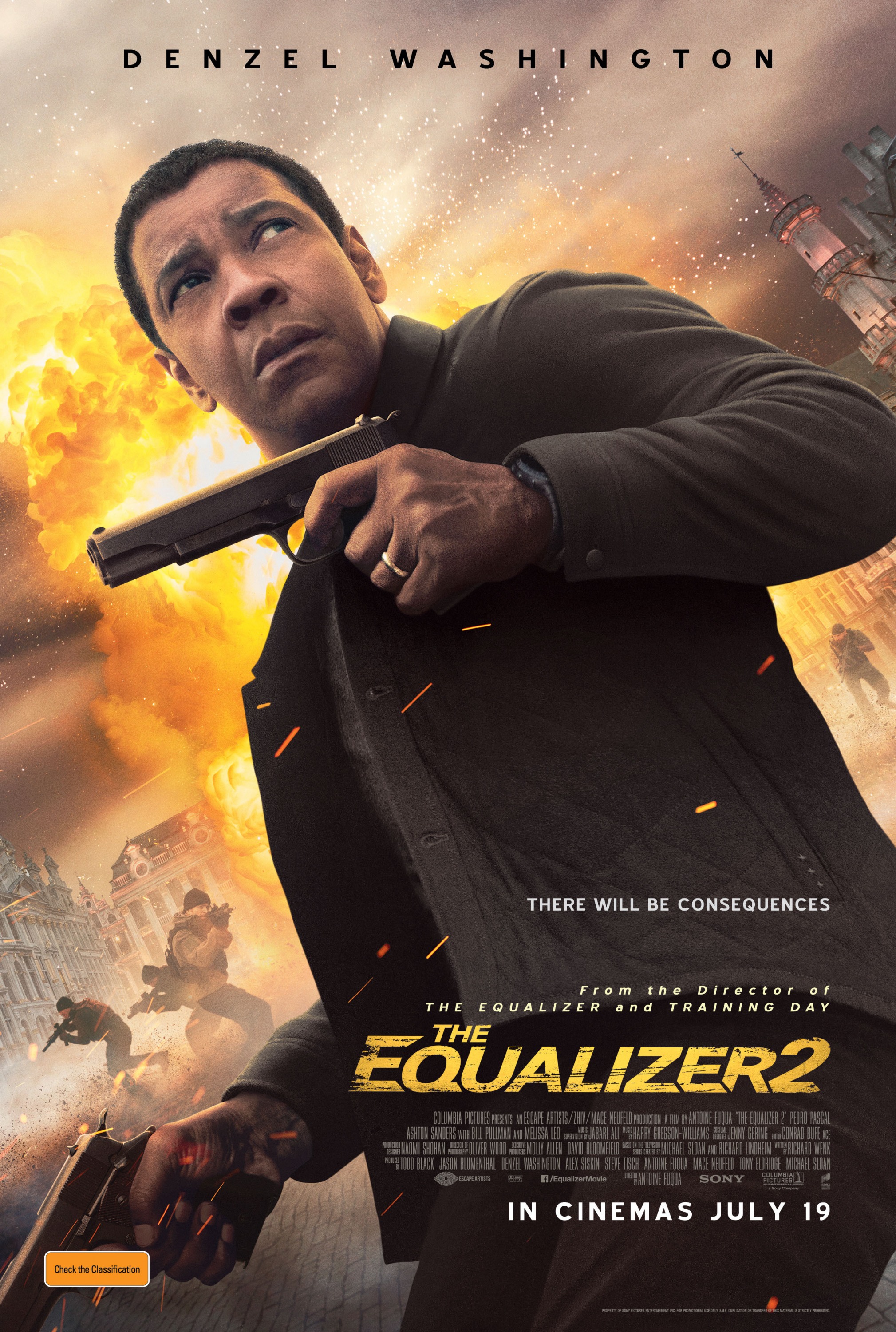 Mega Sized Movie Poster Image for The Equalizer 2 (#2 of 5)