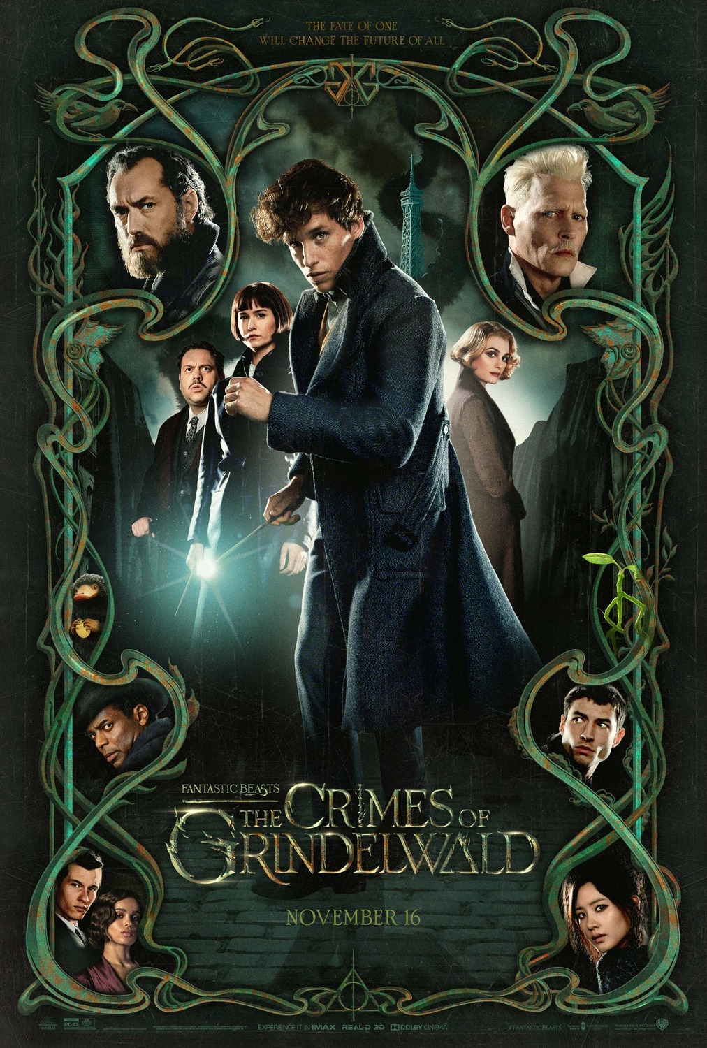 Extra Large Movie Poster Image for Fantastic Beasts: The Crimes of Grindelwald (#20 of 32)