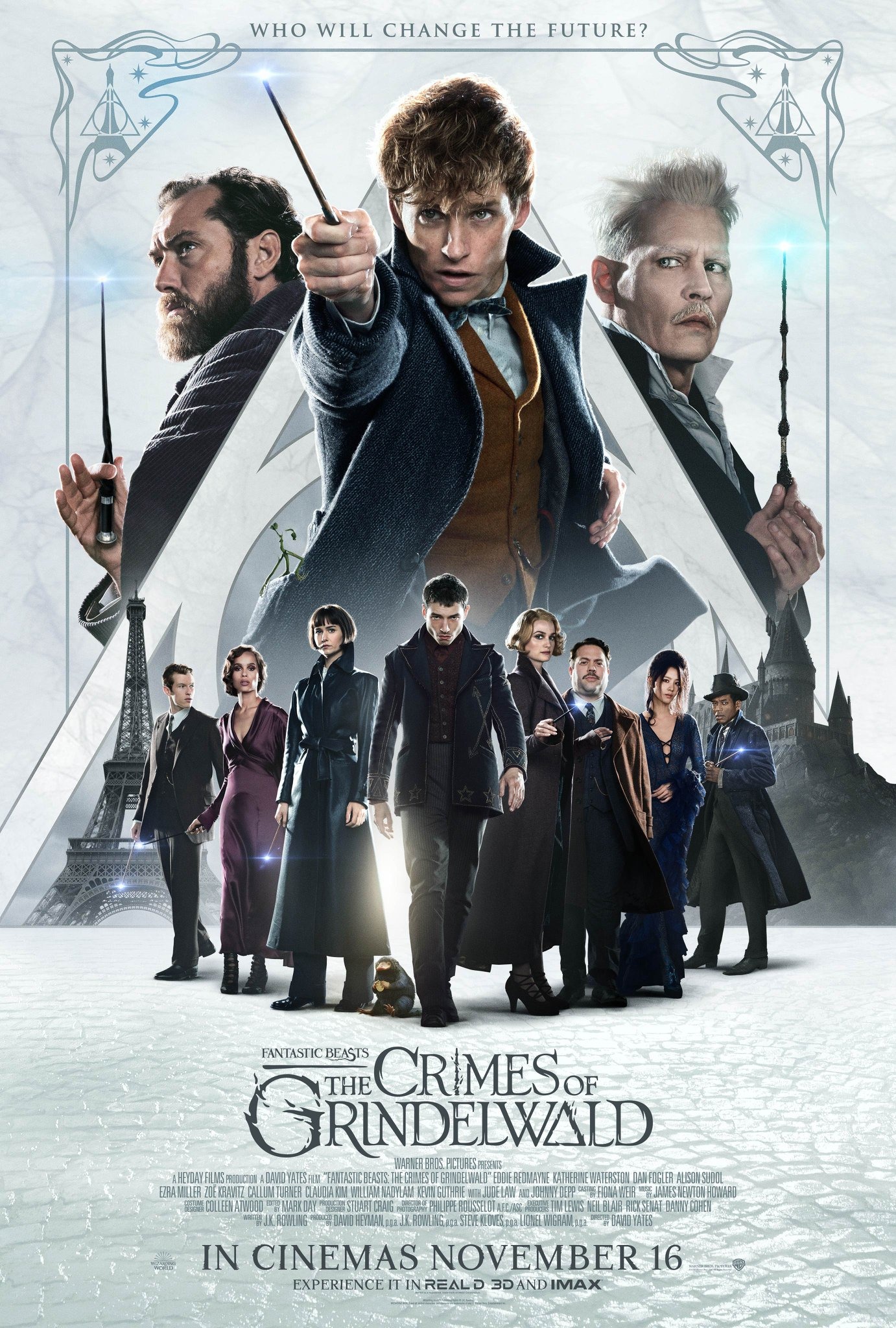 Mega Sized Movie Poster Image for Fantastic Beasts: The Crimes of Grindelwald (#29 of 32)