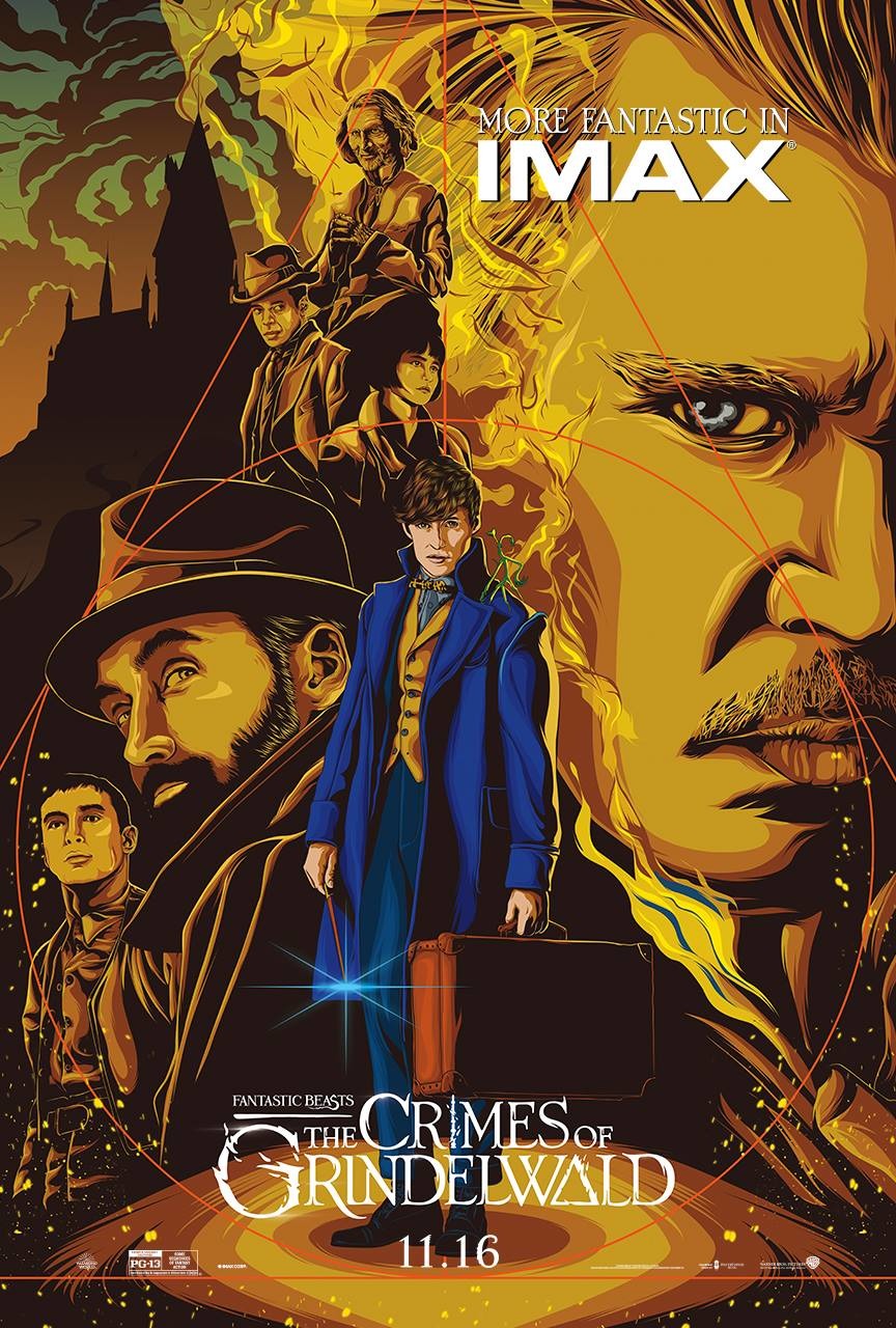 Extra Large Movie Poster Image for Fantastic Beasts: The Crimes of Grindelwald (#31 of 32)