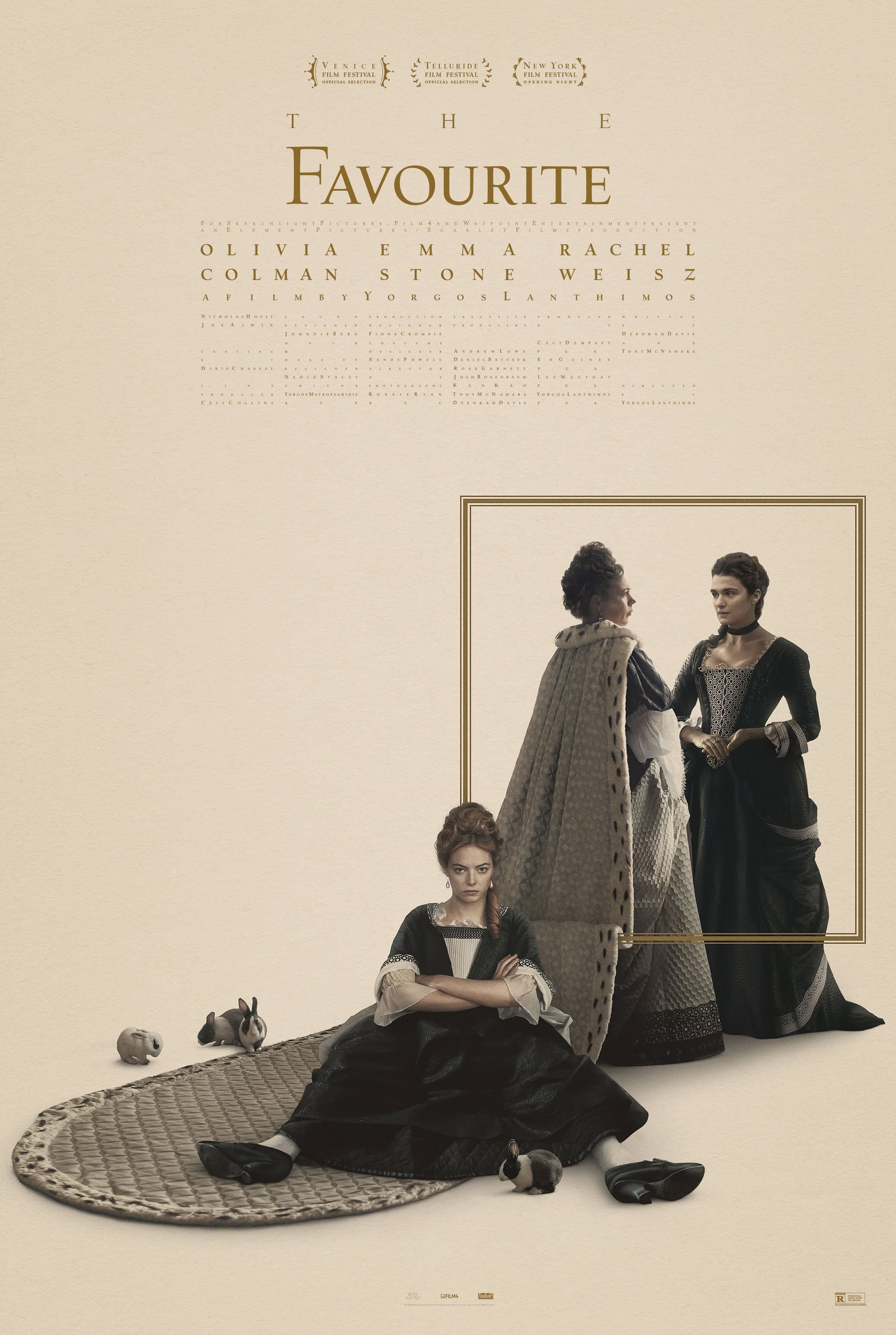 Mega Sized Movie Poster Image for The Favourite (#2 of 3)