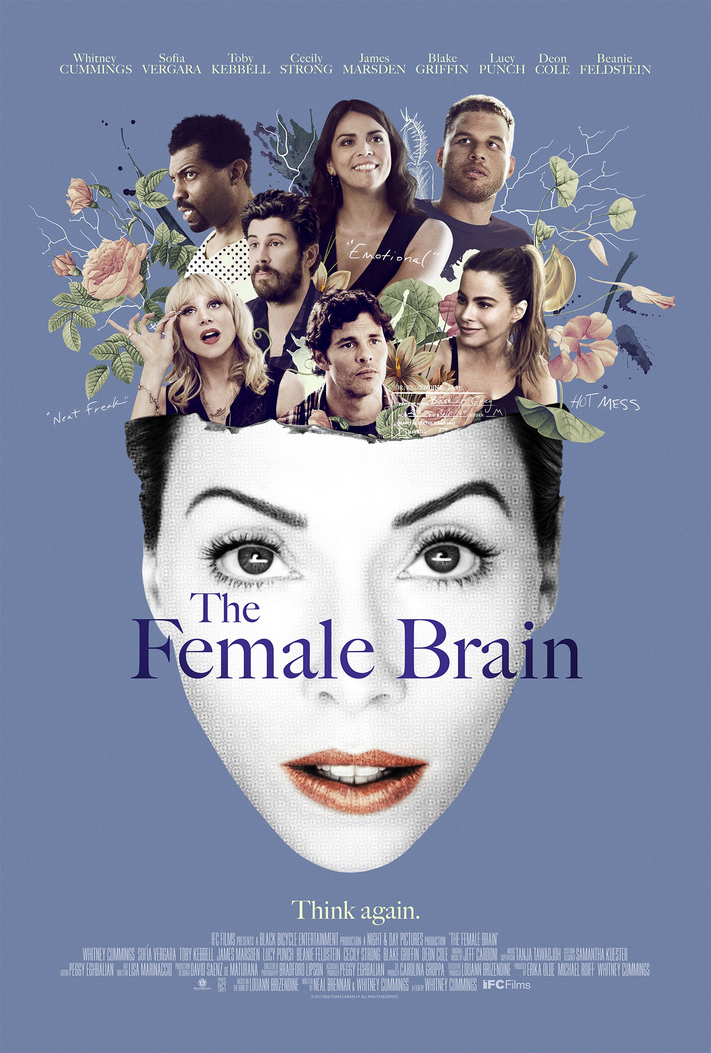 Mega Sized Movie Poster Image for The Female Brain 