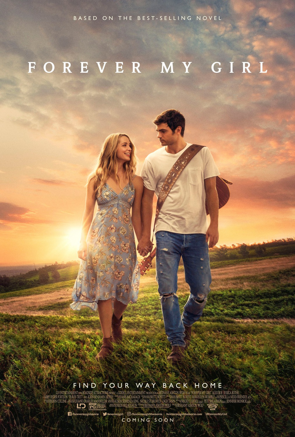 Extra Large Movie Poster Image for Forever My Girl 