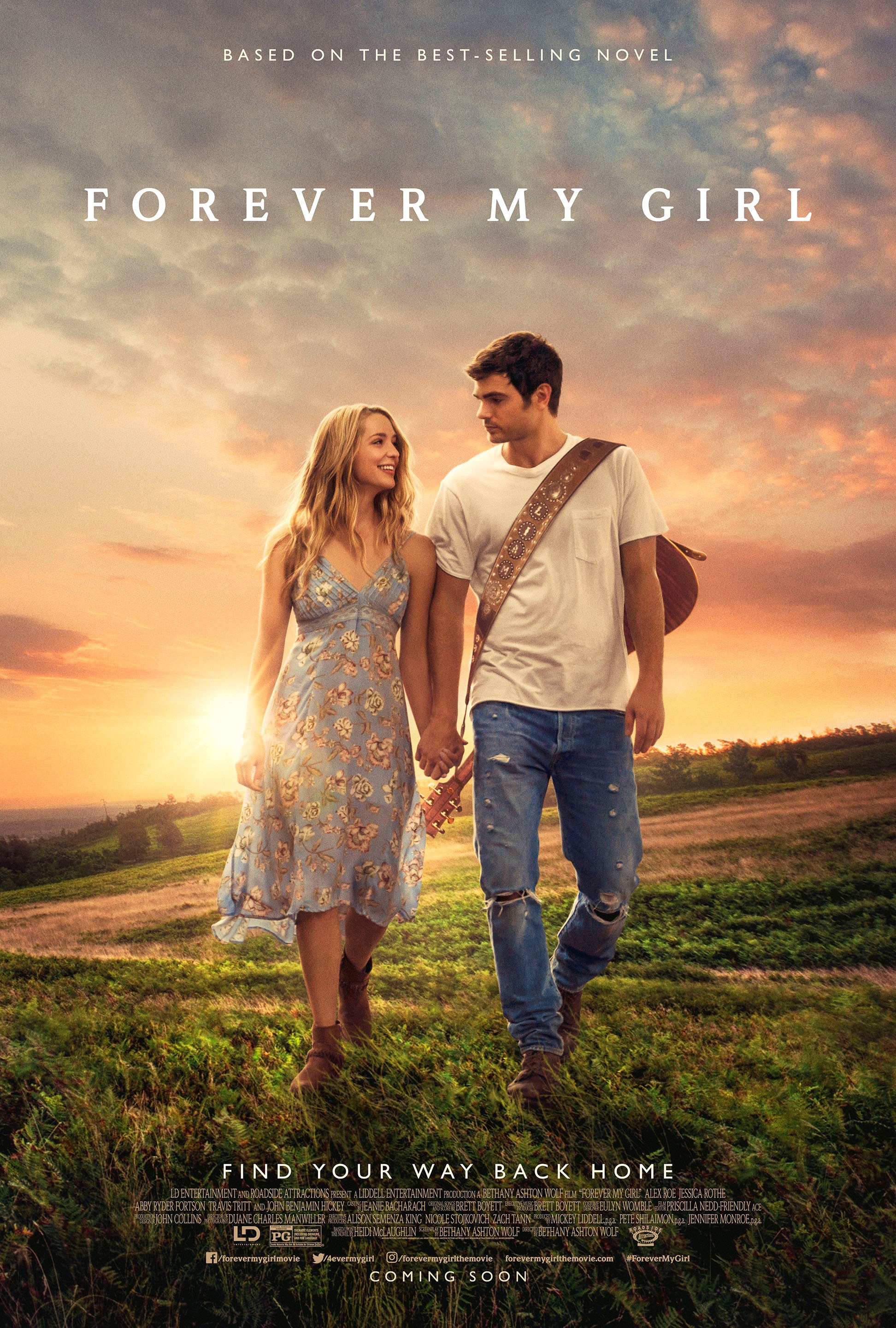 Mega Sized Movie Poster Image for Forever My Girl 