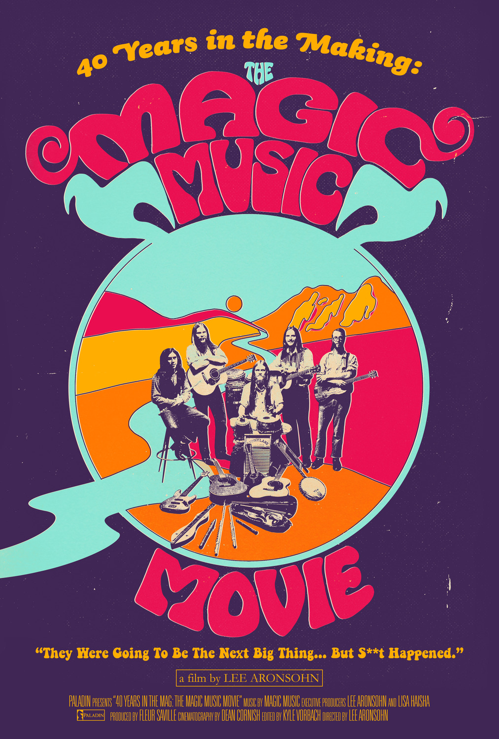 Extra Large Movie Poster Image for 40 Years in the Making: The Magic Music Movie 