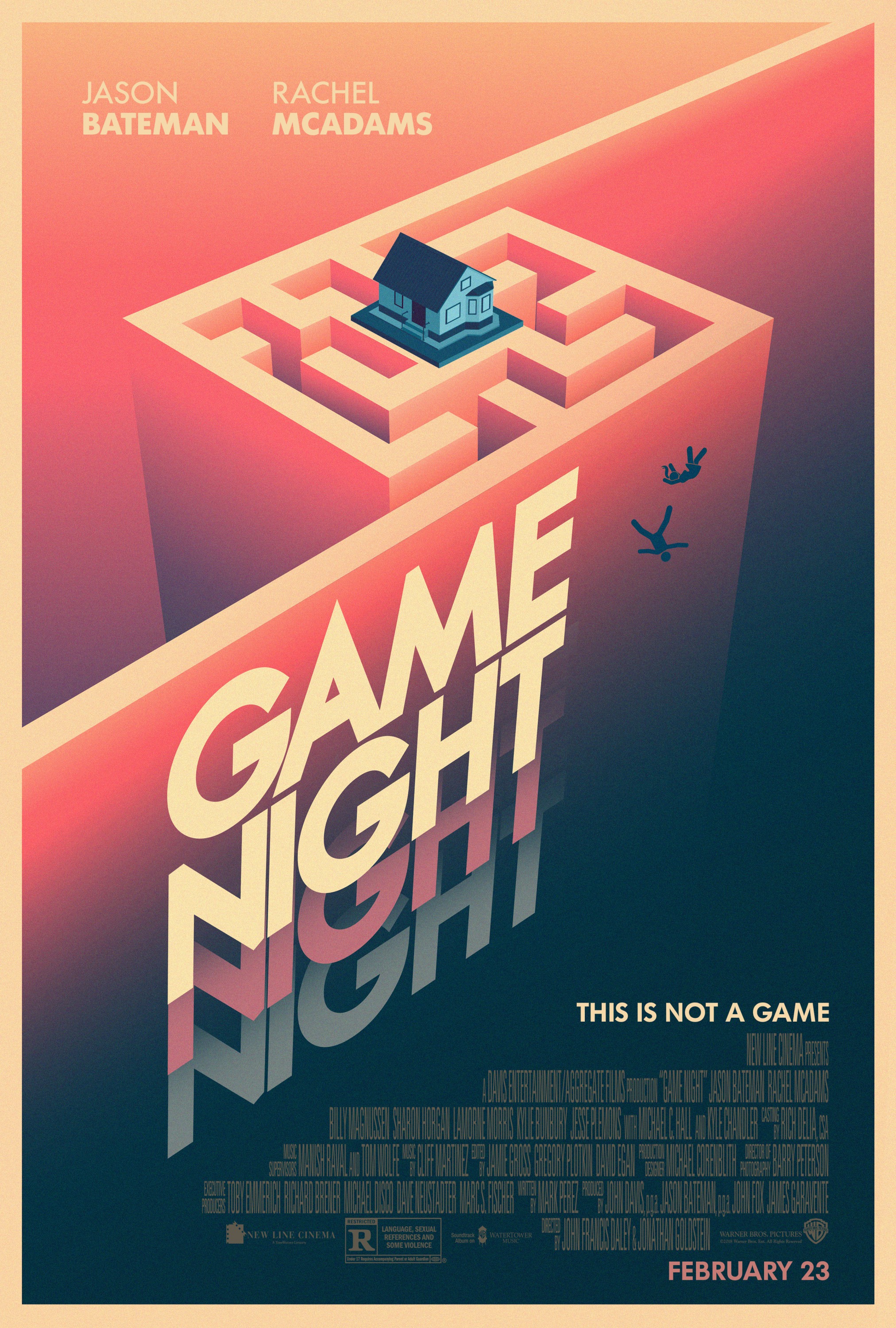 Mega Sized Movie Poster Image for Game Night (#5 of 5)