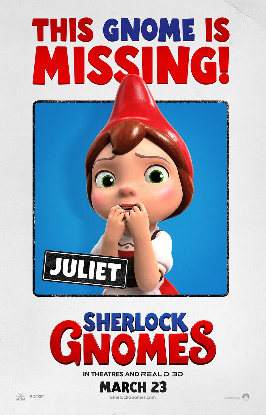Extra Large Movie Poster Image for Gnomeo & Juliet: Sherlock Gnomes (#2 of 41)
