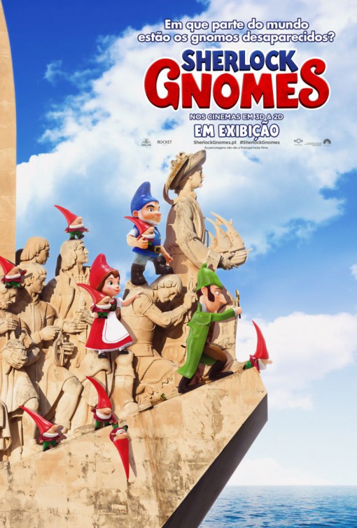 Gnomeo & Juliet: Sherlock Gnomes Movie Poster