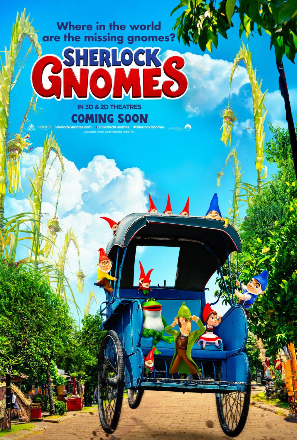 Extra Large Movie Poster Image for Gnomeo & Juliet: Sherlock Gnomes (#33 of 41)