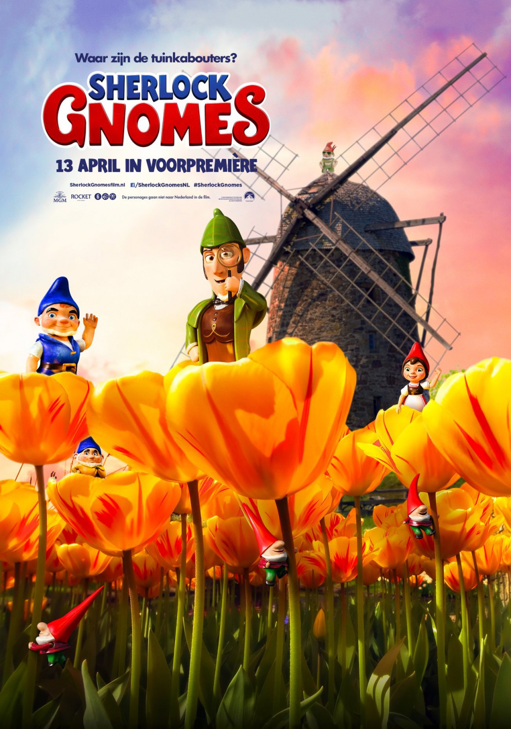 Extra Large Movie Poster Image for Gnomeo & Juliet: Sherlock Gnomes (#35 of 41)