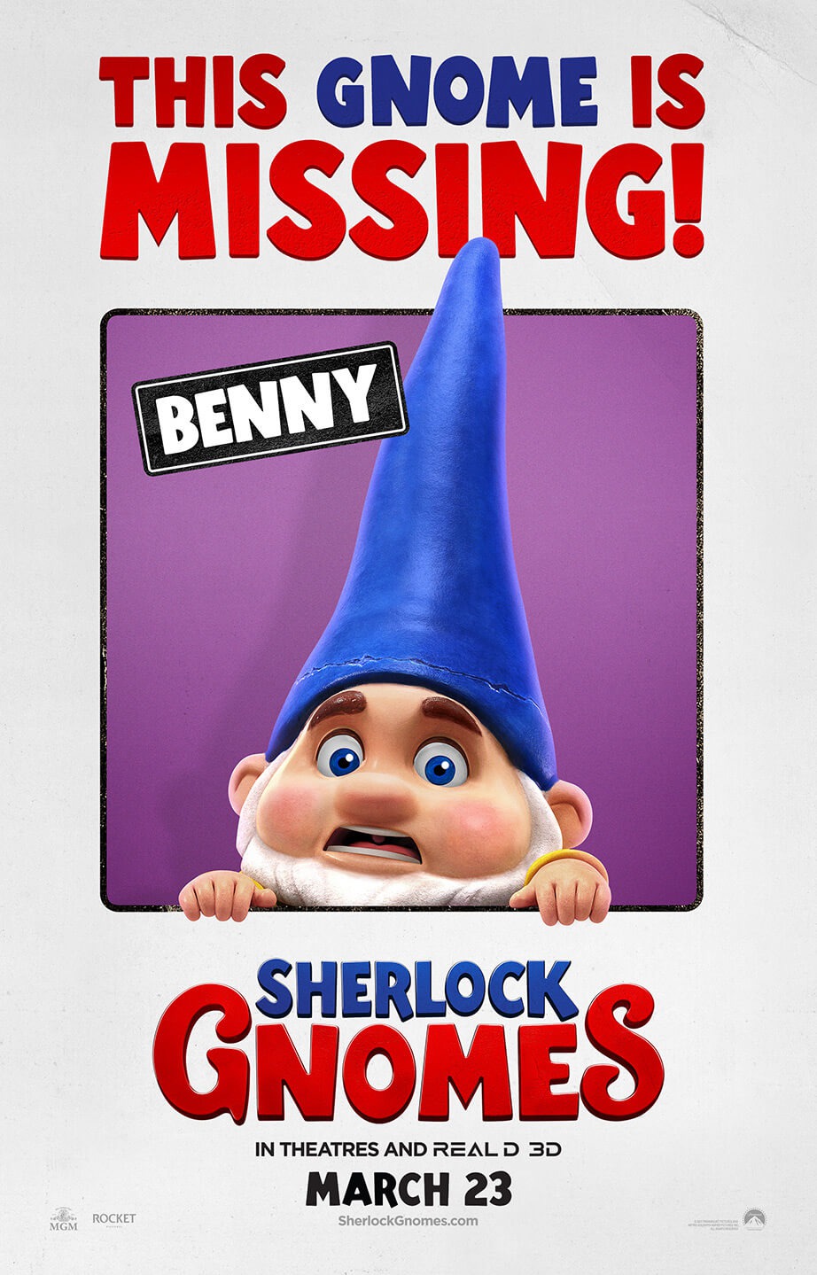Extra Large Movie Poster Image for Gnomeo & Juliet: Sherlock Gnomes (#3 of 41)