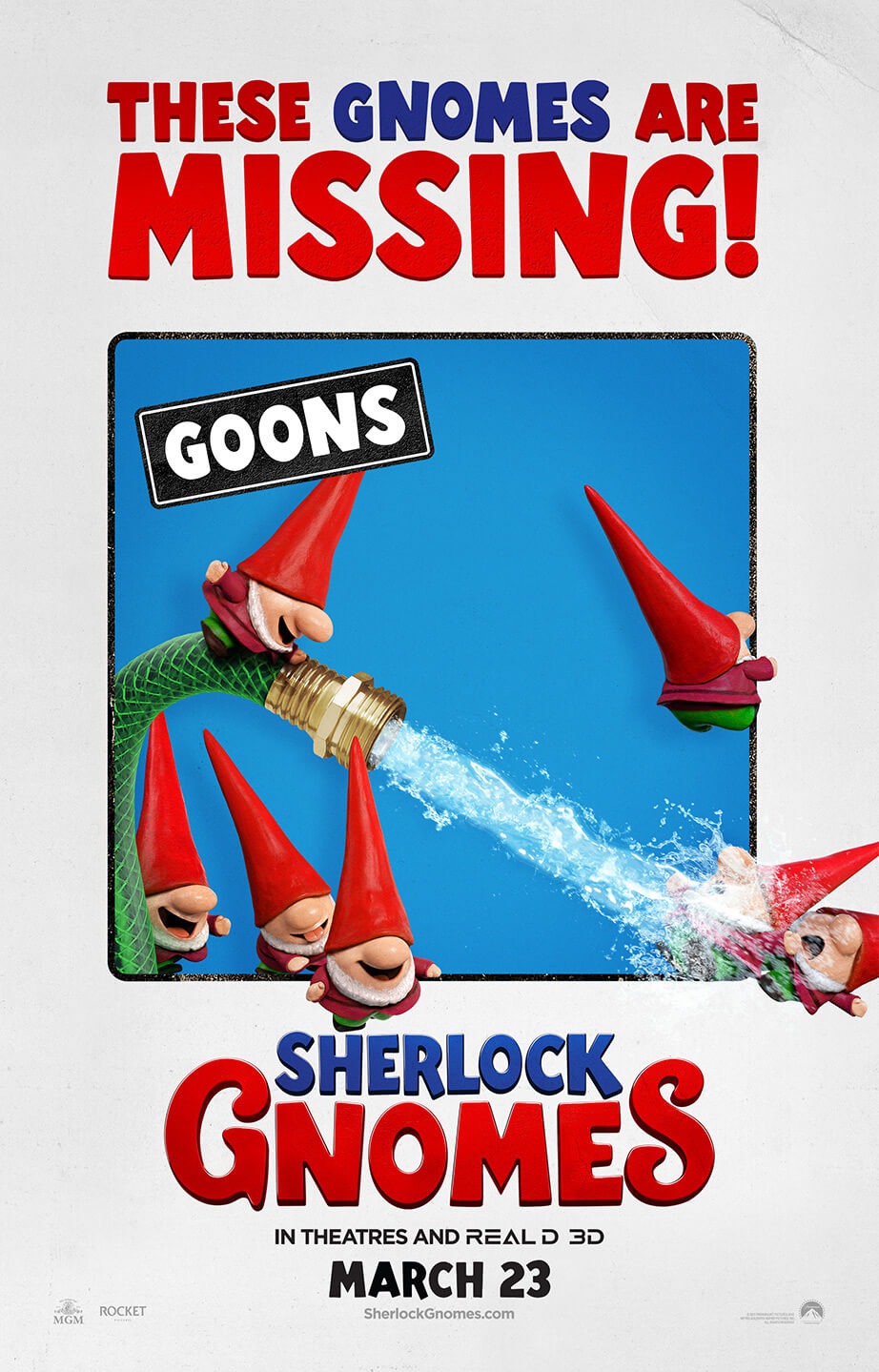 Extra Large Movie Poster Image for Gnomeo & Juliet: Sherlock Gnomes (#4 of 41)