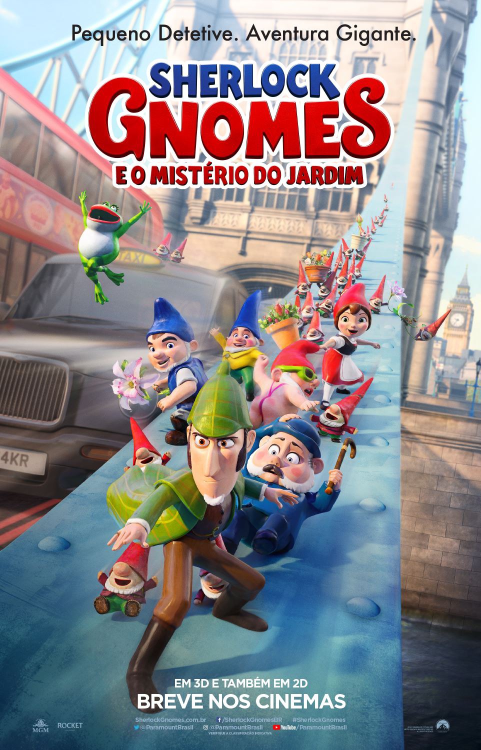 Extra Large Movie Poster Image for Gnomeo & Juliet: Sherlock Gnomes (#9 of 41)