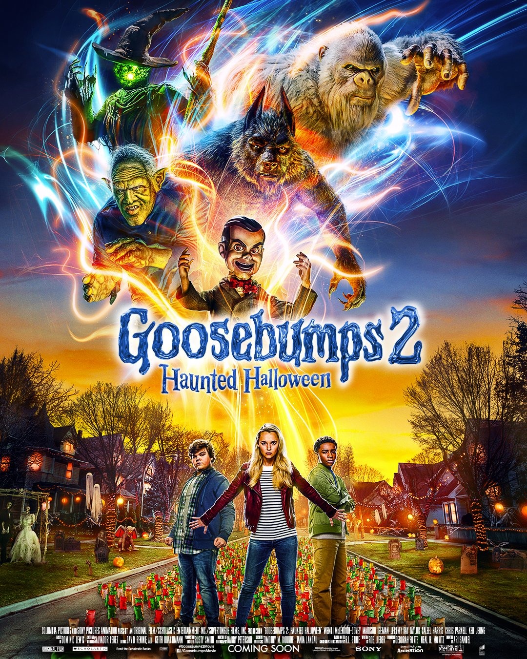 Extra Large Movie Poster Image for Goosebumps 2: Haunted Halloween (#2 of 3)