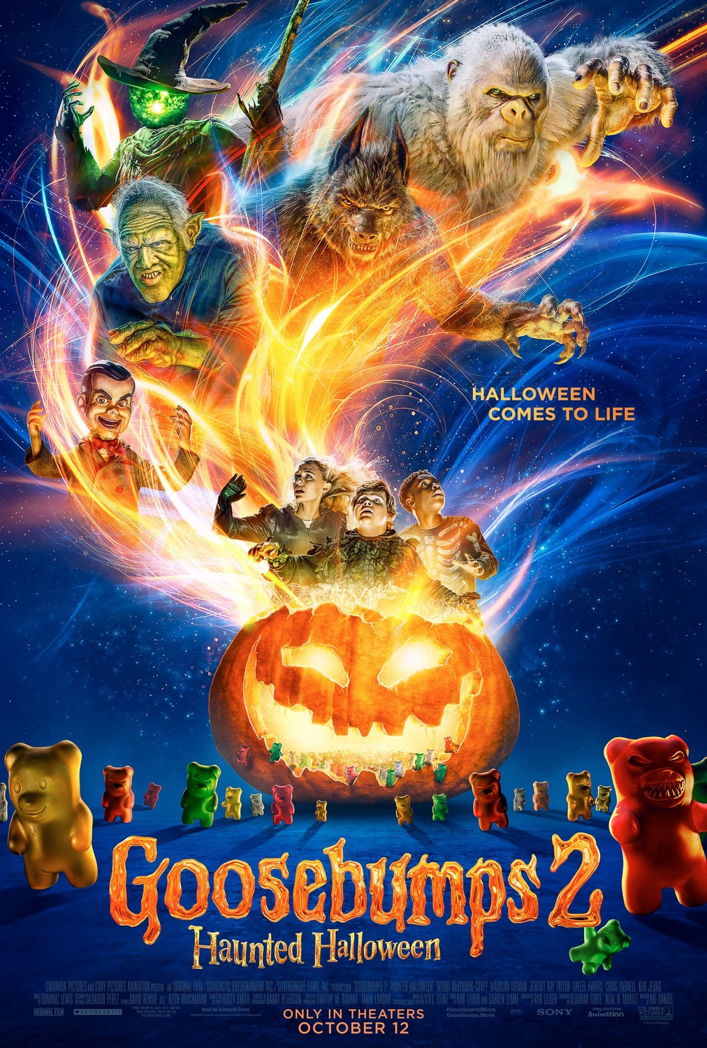 Extra Large Movie Poster Image for Goosebumps 2: Haunted Halloween (#3 of 3)