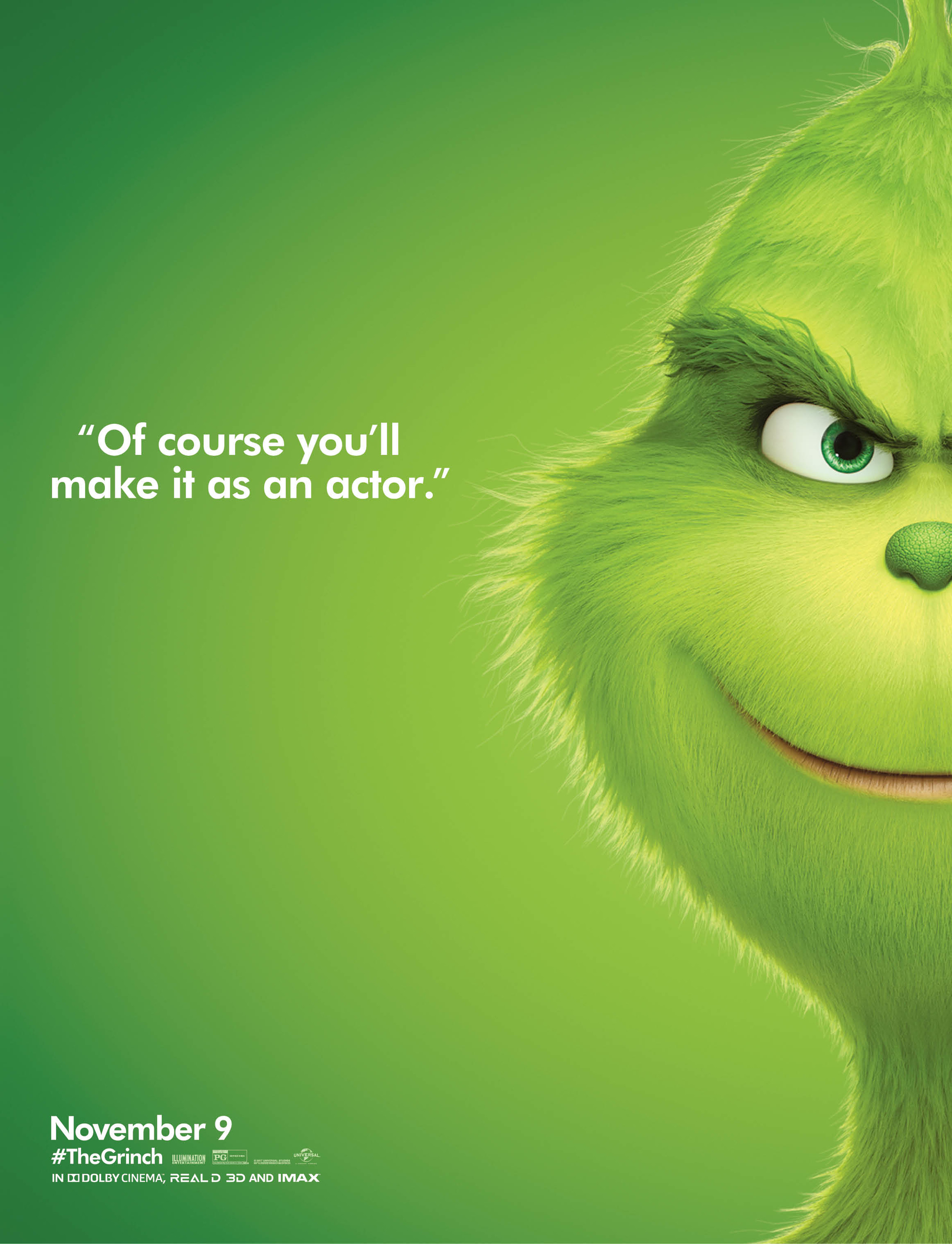Mega Sized Movie Poster Image for The Grinch (#32 of 39)