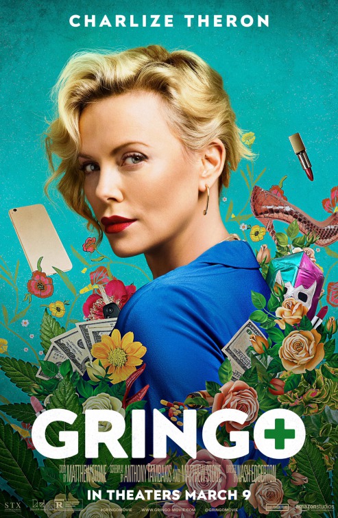 Gringo,David Oyelowo,Charlize Theron Movie Mini Poster Flyer chirashi