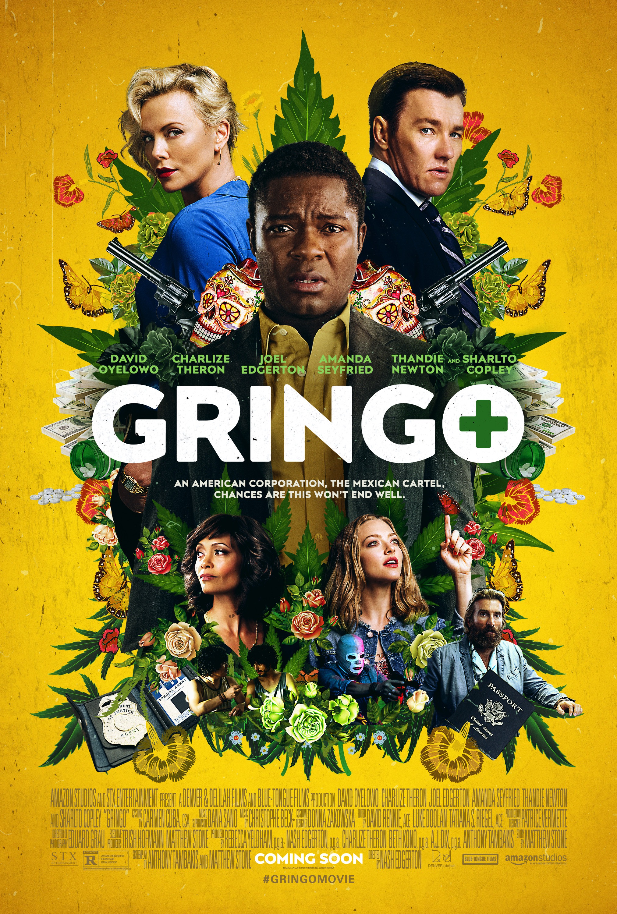 Mega Sized Movie Poster Image for Gringo (#1 of 10)