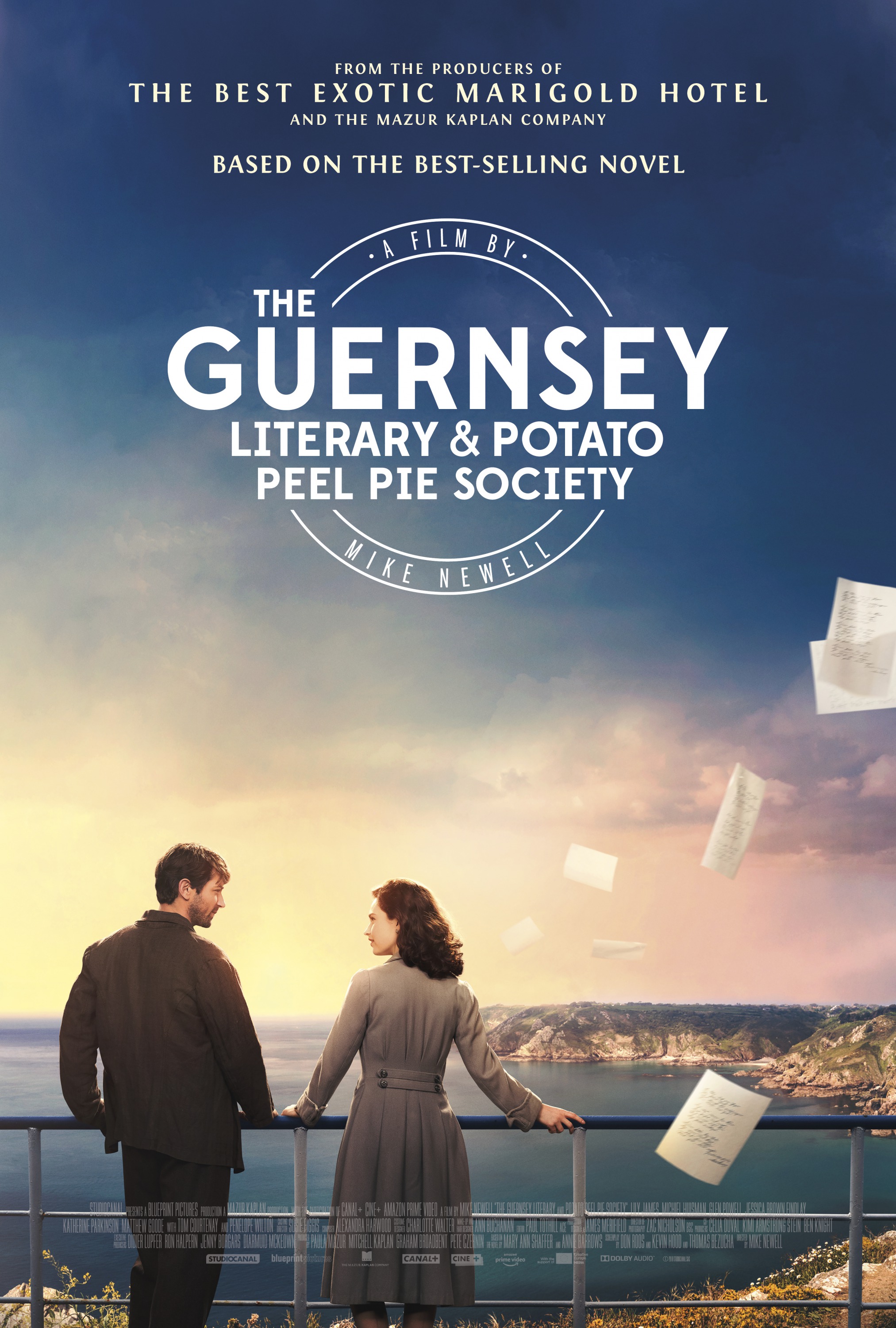 Mega Sized Movie Poster Image for The Guernsey Literary and Potato Peel Pie Society (#4 of 6)