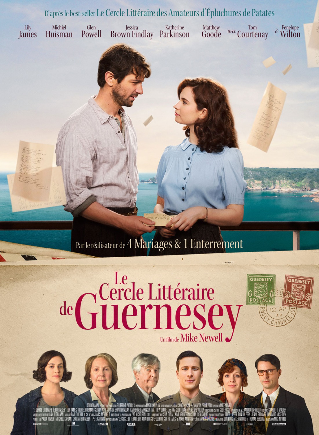 Extra Large Movie Poster Image for The Guernsey Literary and Potato Peel Pie Society (#5 of 6)