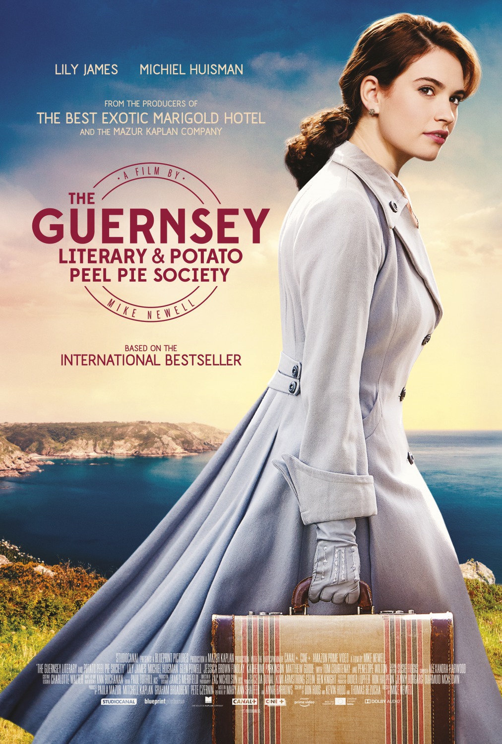 Extra Large Movie Poster Image for The Guernsey Literary and Potato Peel Pie Society (#1 of 6)