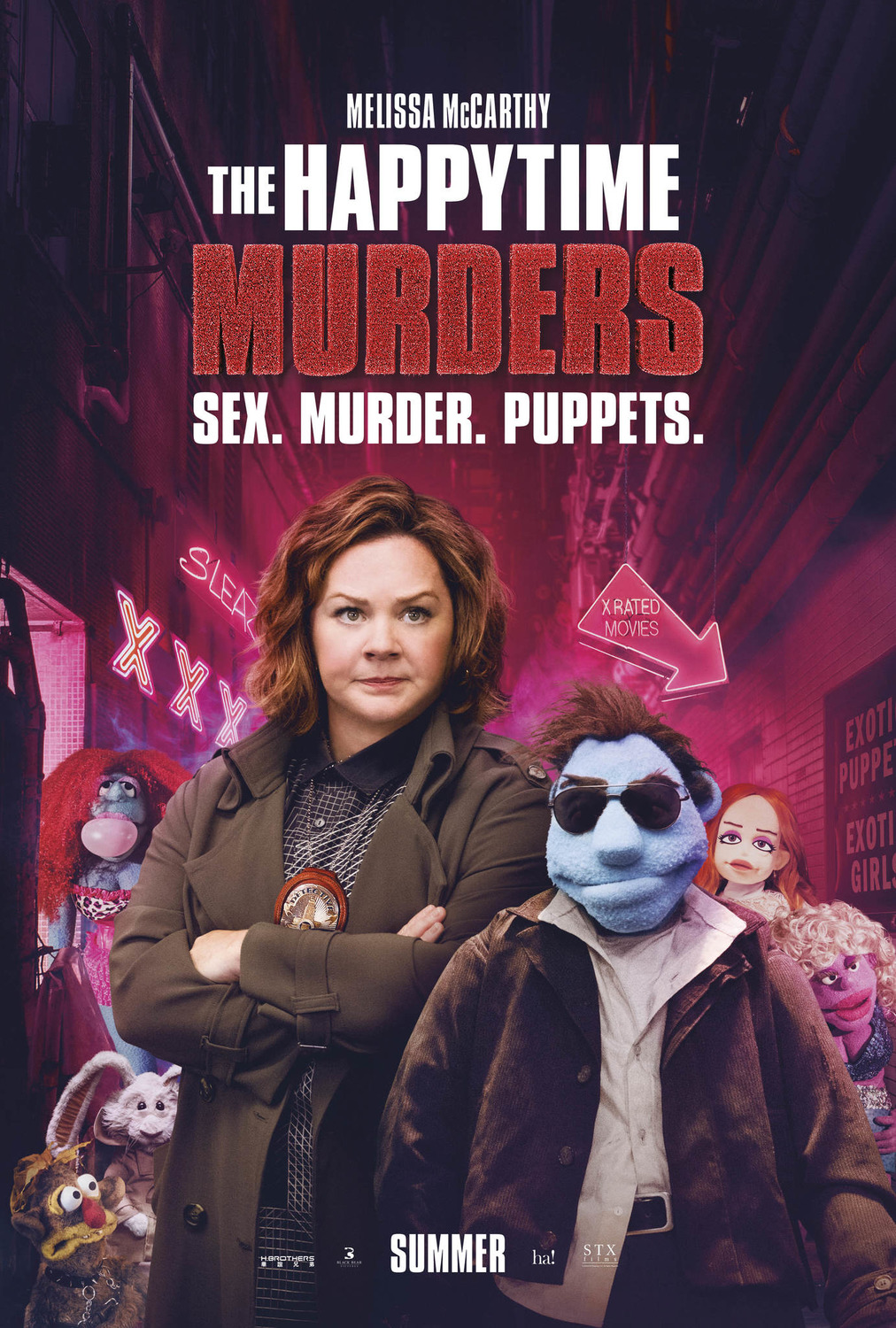 Extra Large Movie Poster Image for The Happytime Murders (#2 of 7)