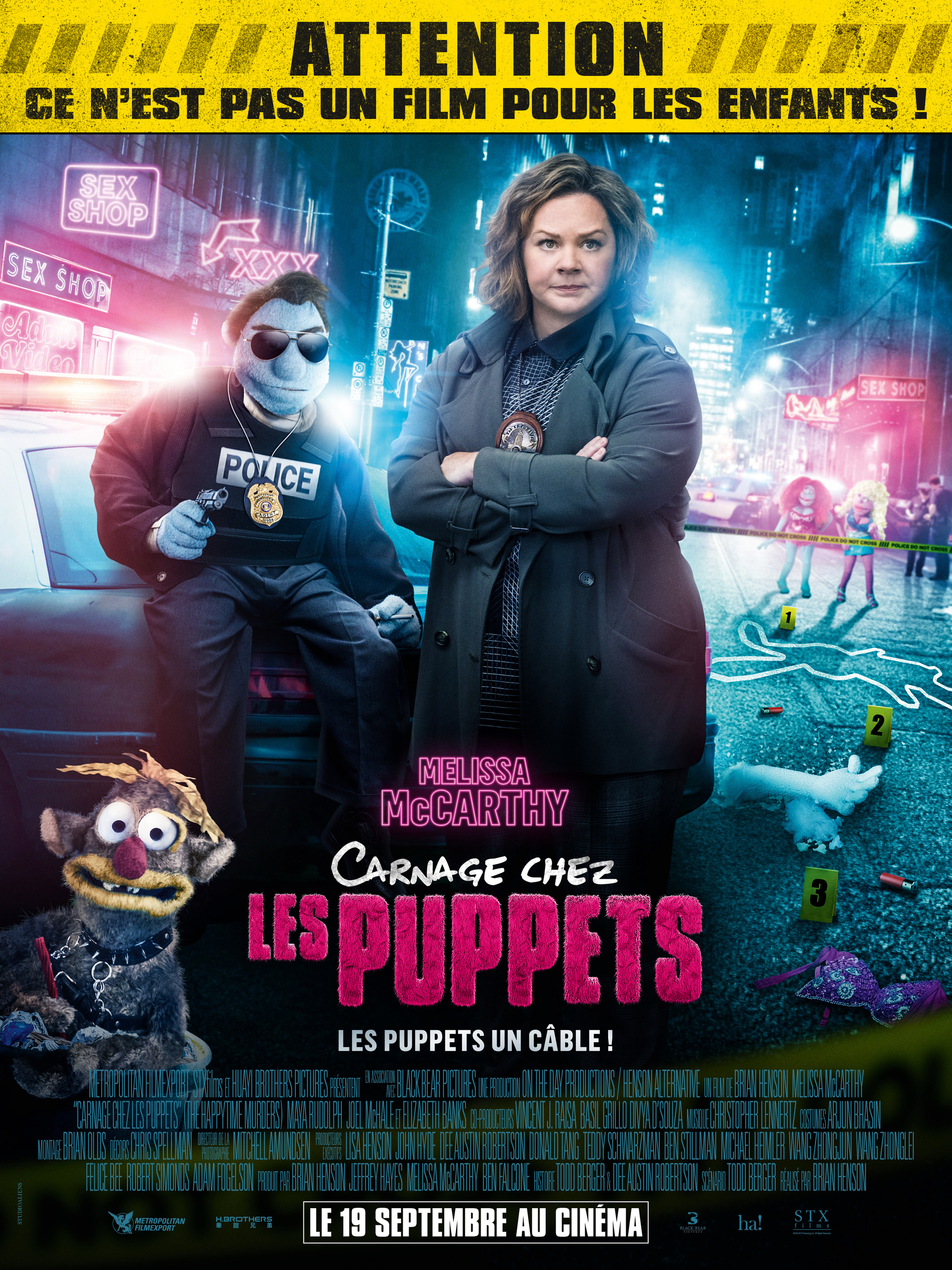 Mega Sized Movie Poster Image for The Happytime Murders (#3 of 7)