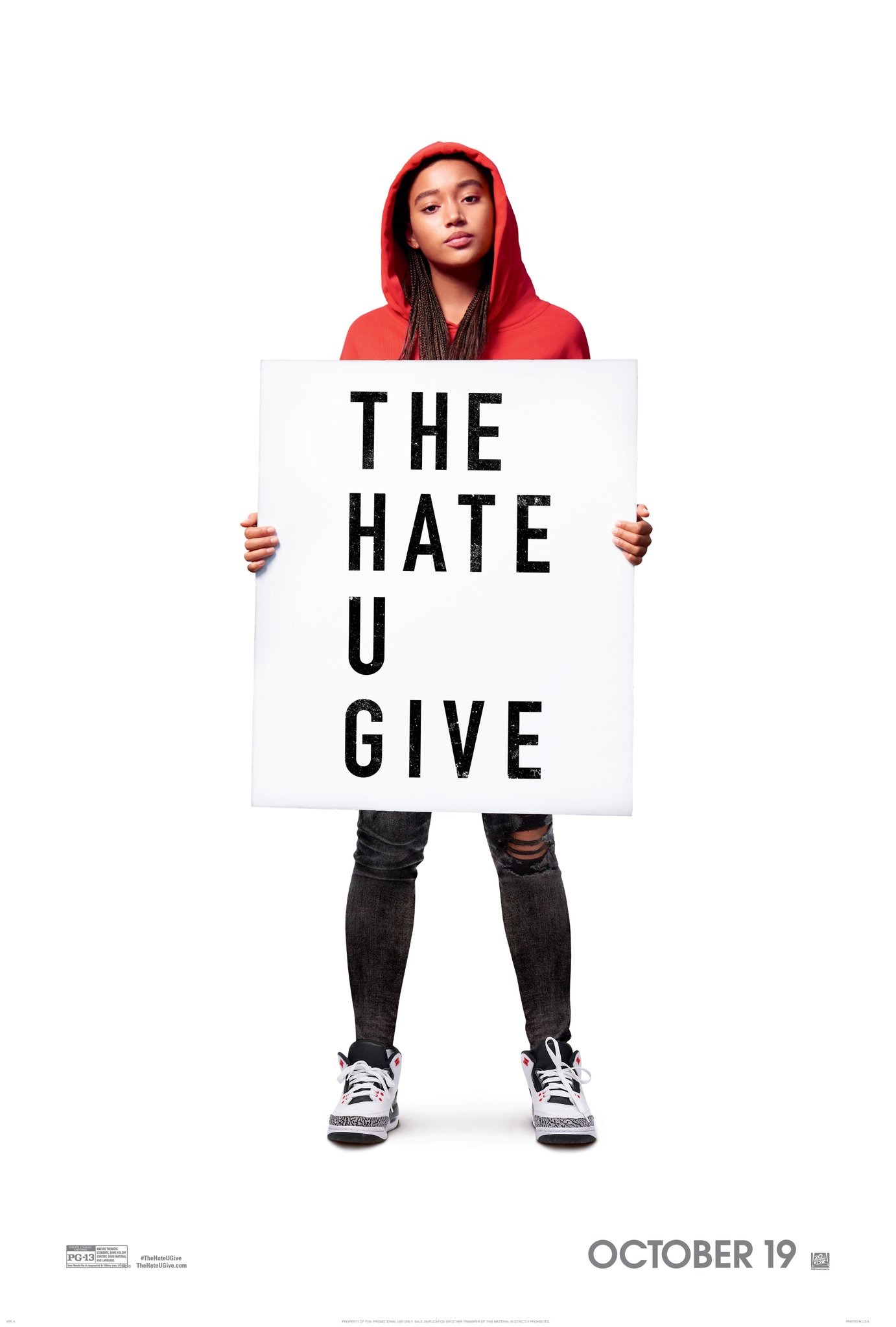 Mega Sized Movie Poster Image for The Hate U Give (#1 of 2)