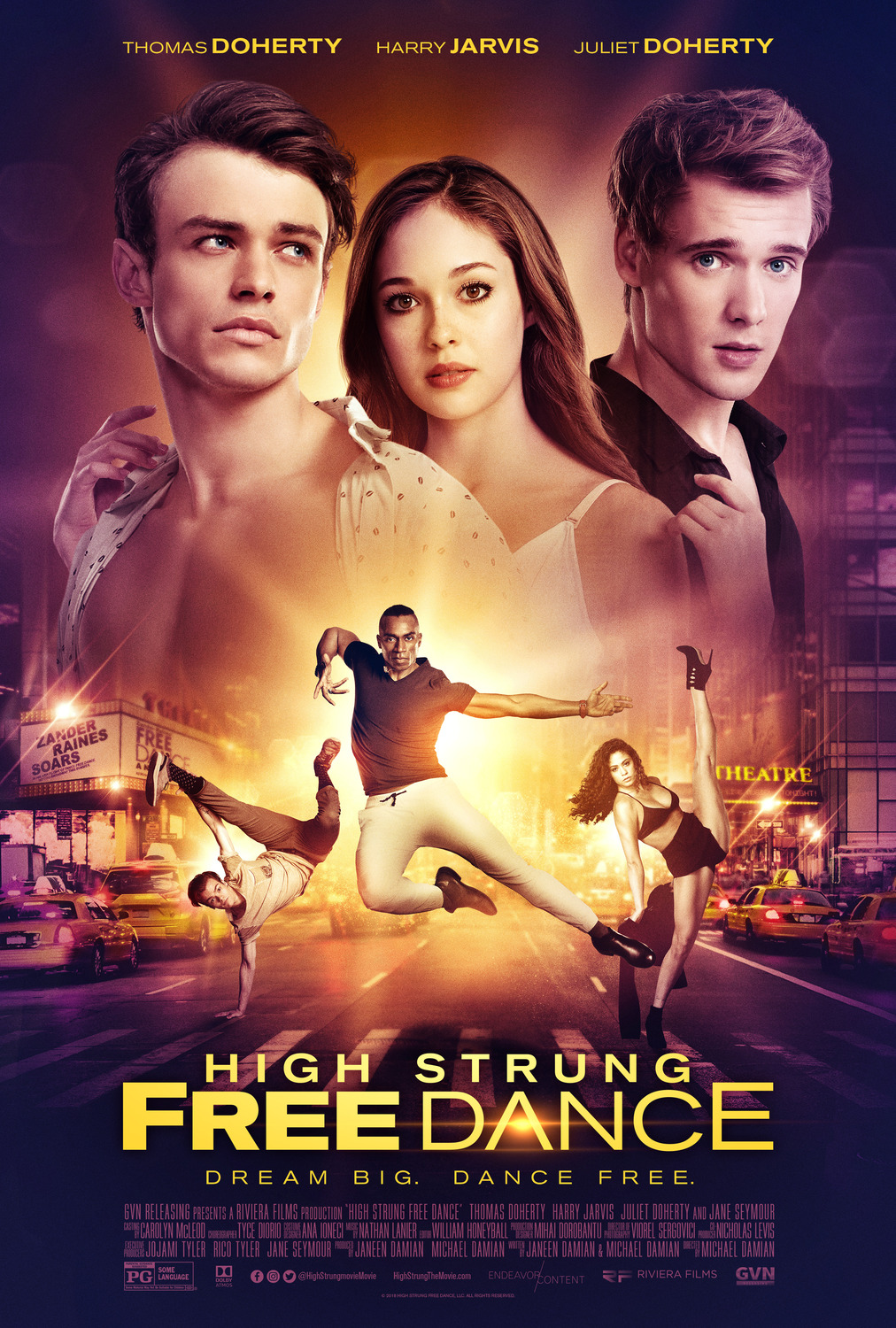 Extra Large Movie Poster Image for High Strung Free Dance (#6 of 7)