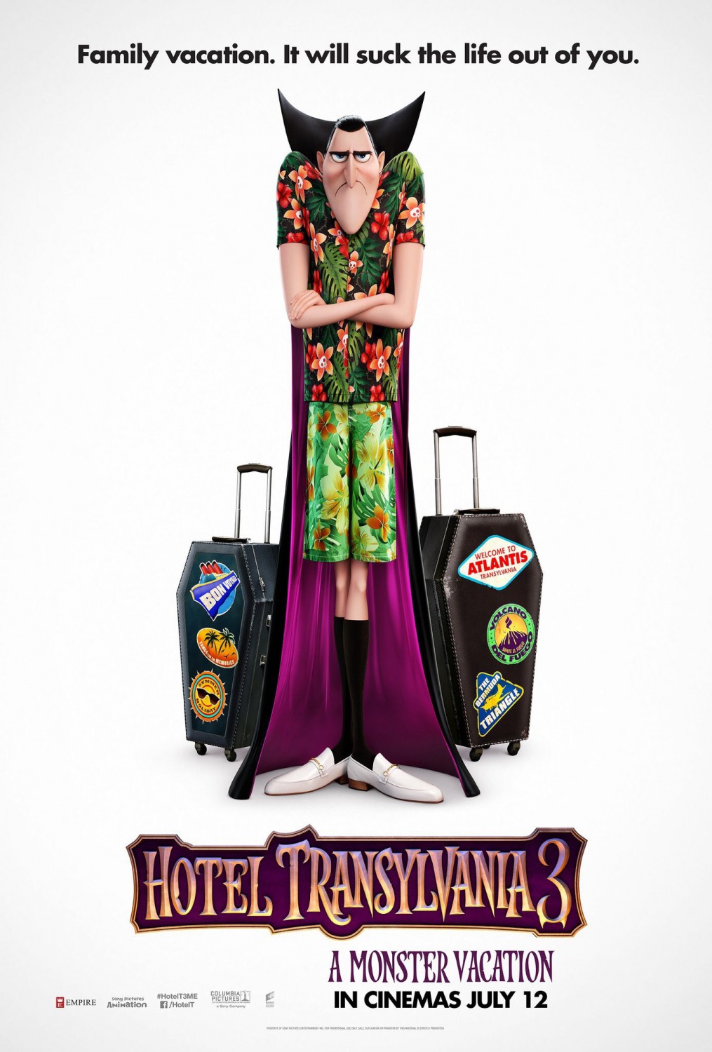 Extra Large Movie Poster Image for Hotel Transylvania 3: Summer Vacation (#2 of 17)