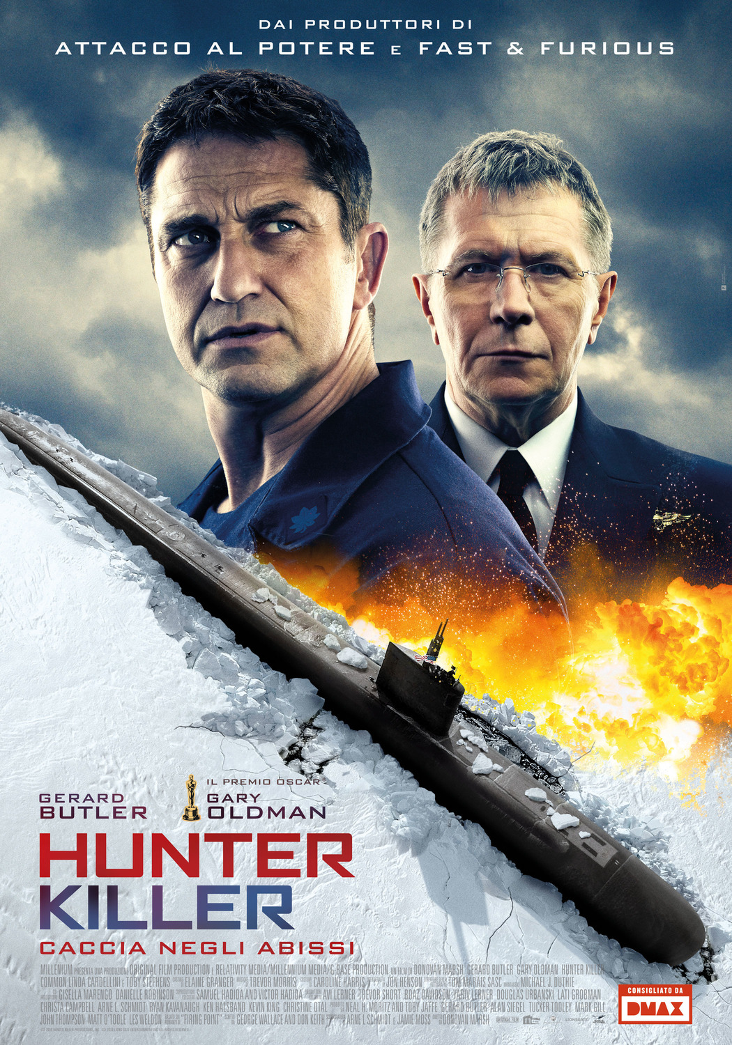 Extra Large Movie Poster Image for Hunter Killer (#6 of 10)
