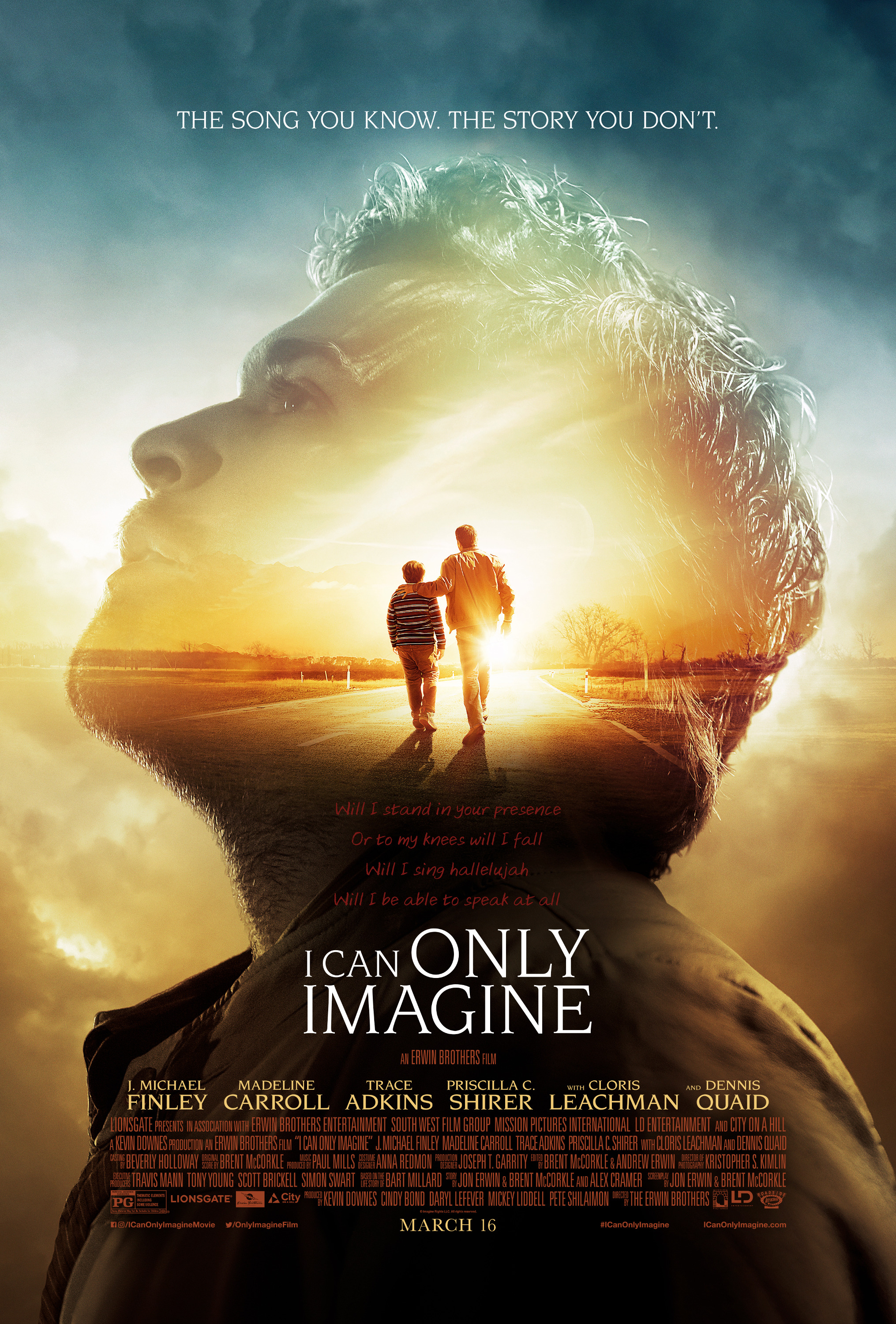 Mega Sized Movie Poster Image for I Can Only Imagine 
