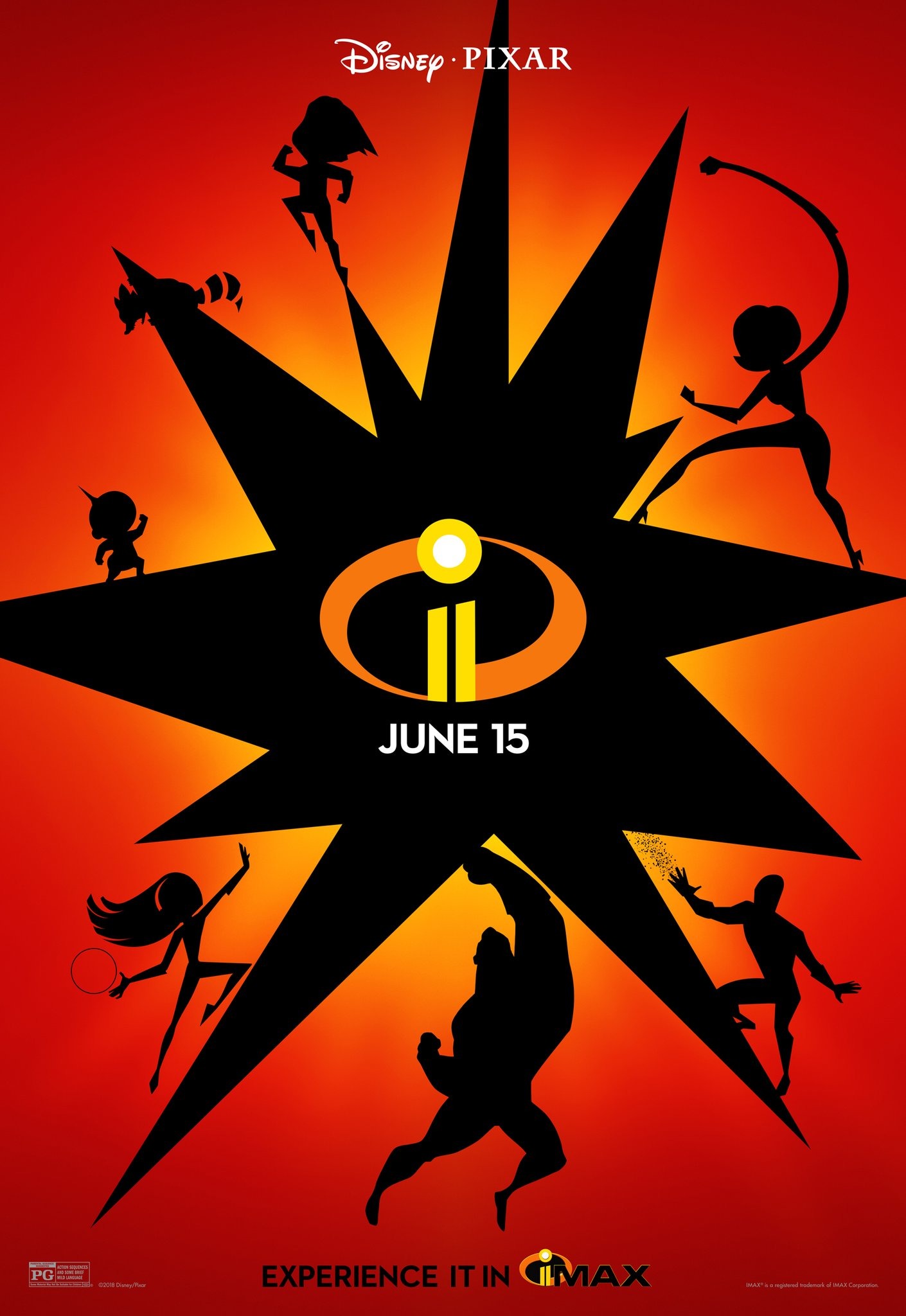 Mega Sized Movie Poster Image for Incredibles 2 (#29 of 36)