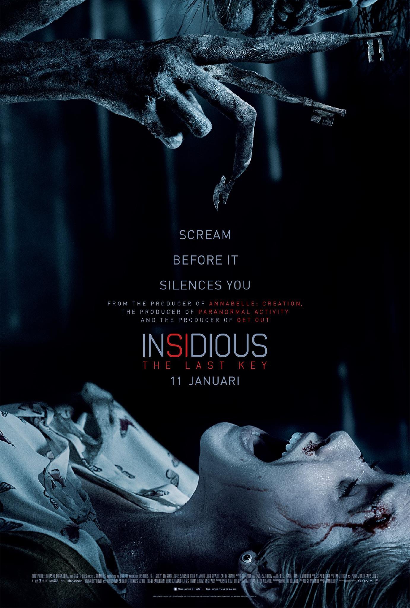 Mega Sized Movie Poster Image for Insidious: The Last Key (#4 of 4)