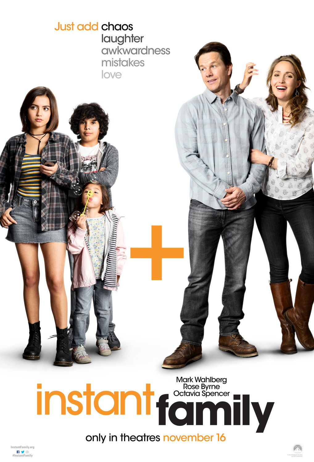 Extra Large Movie Poster Image for Instant Family (#1 of 3)