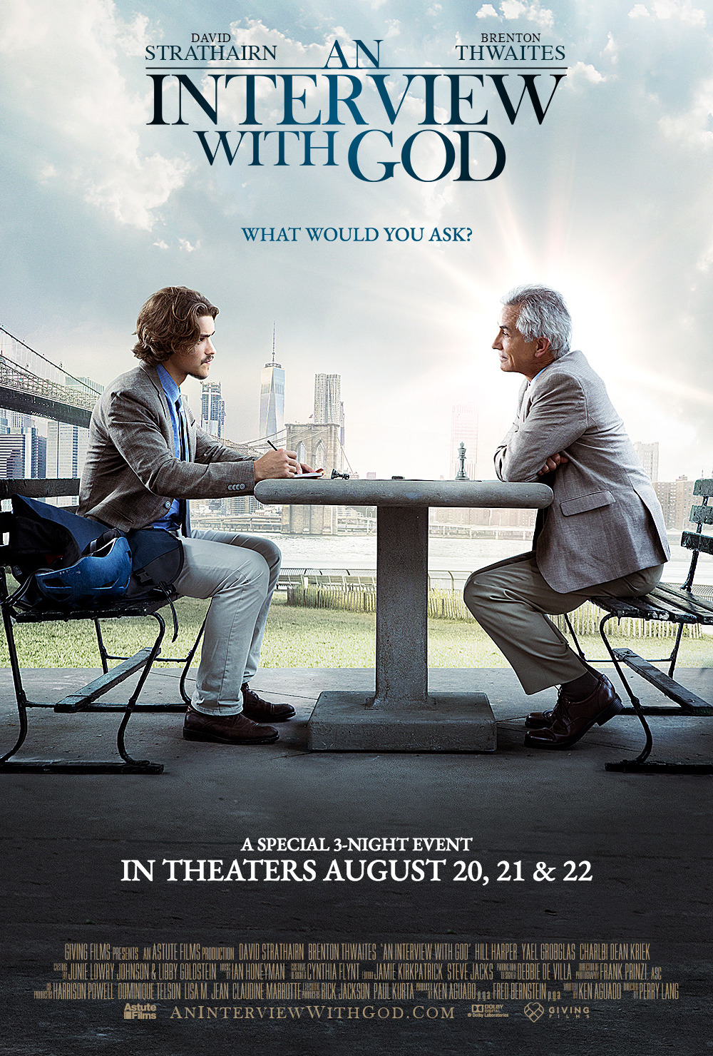 Extra Large Movie Poster Image for An Interview with God 