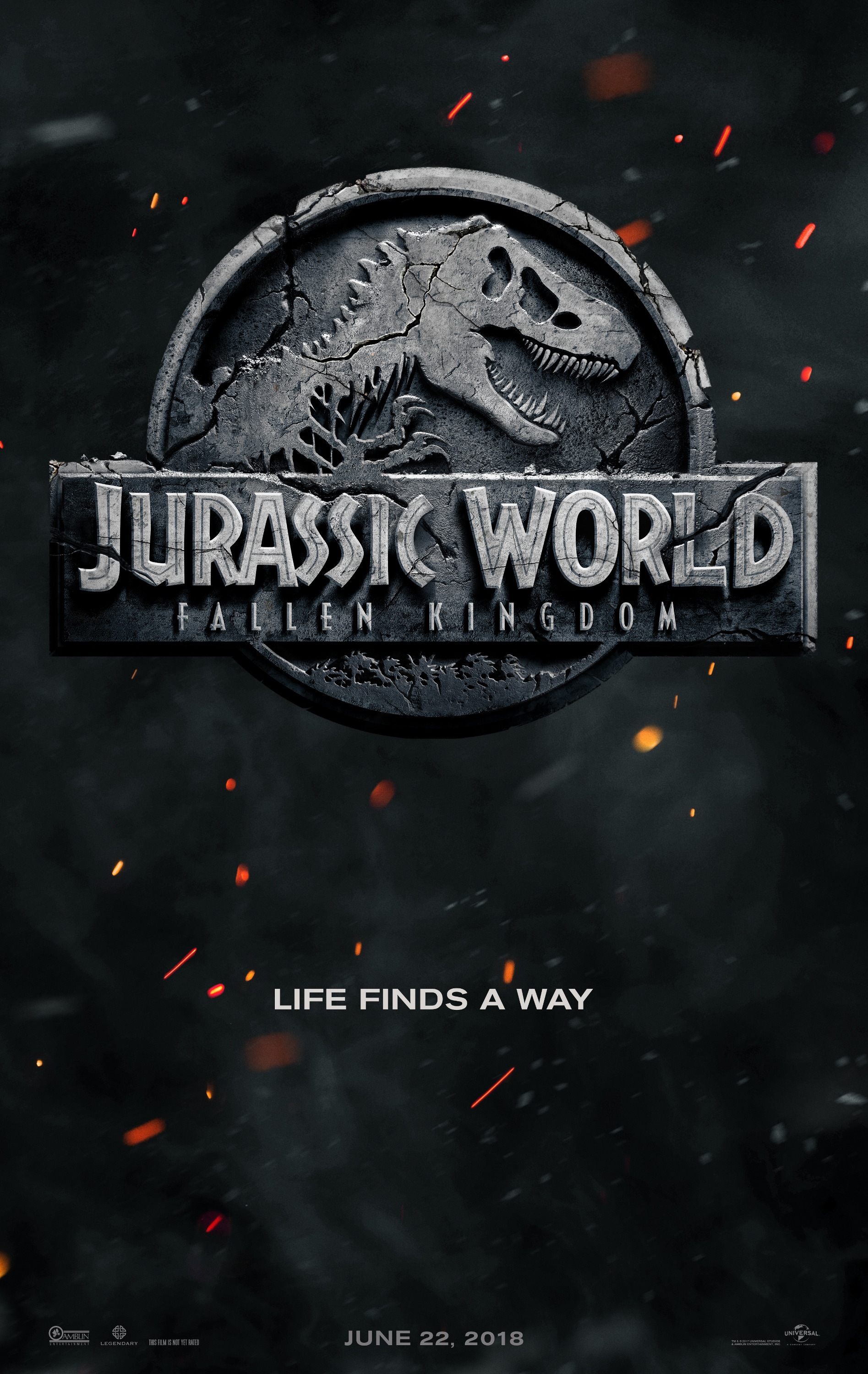 Mega Sized Movie Poster Image for Jurassic World: Fallen Kingdom (#1 of 8)