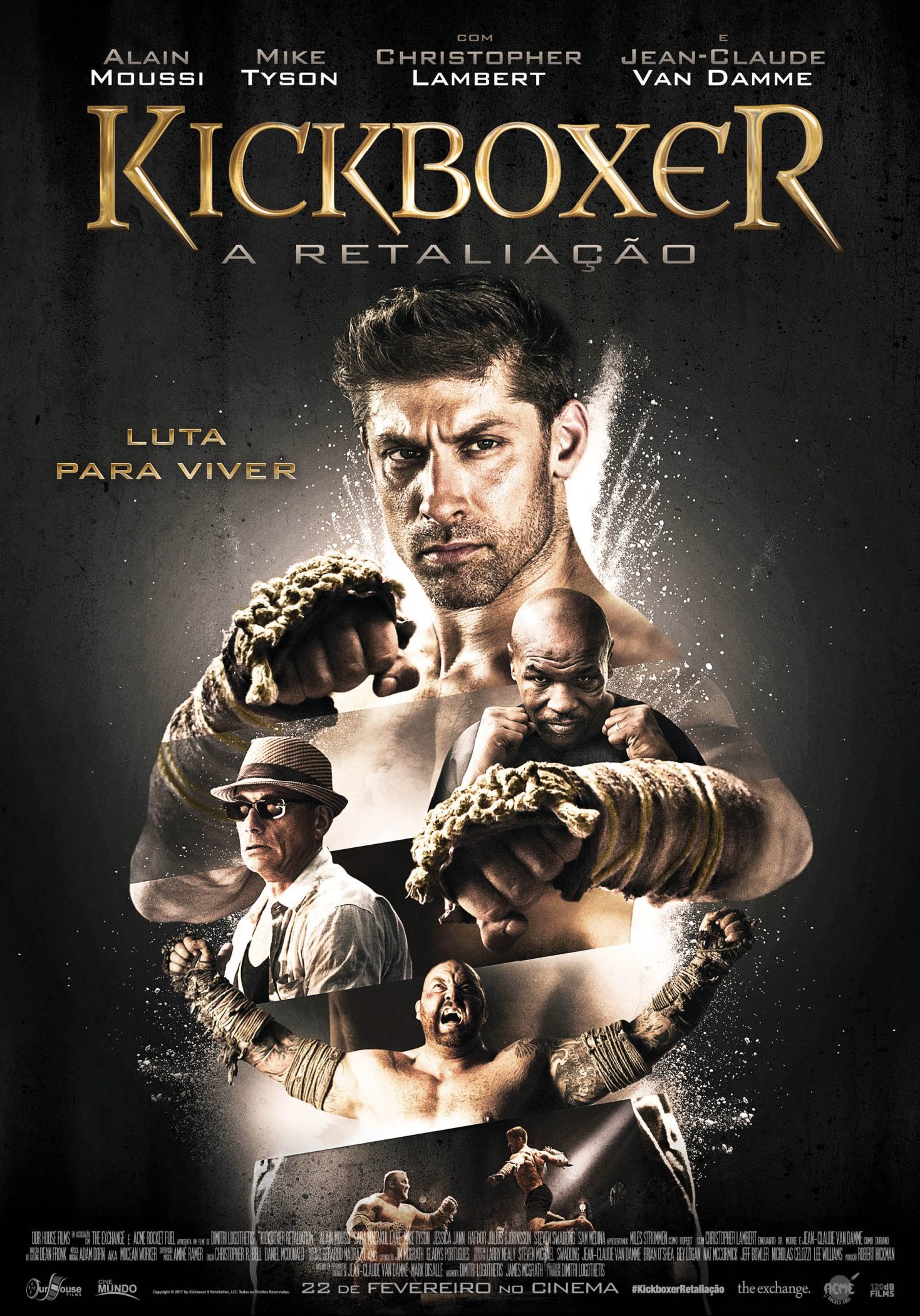 Mega Sized Movie Poster Image for Kickboxer: Retaliation (#2 of 2)