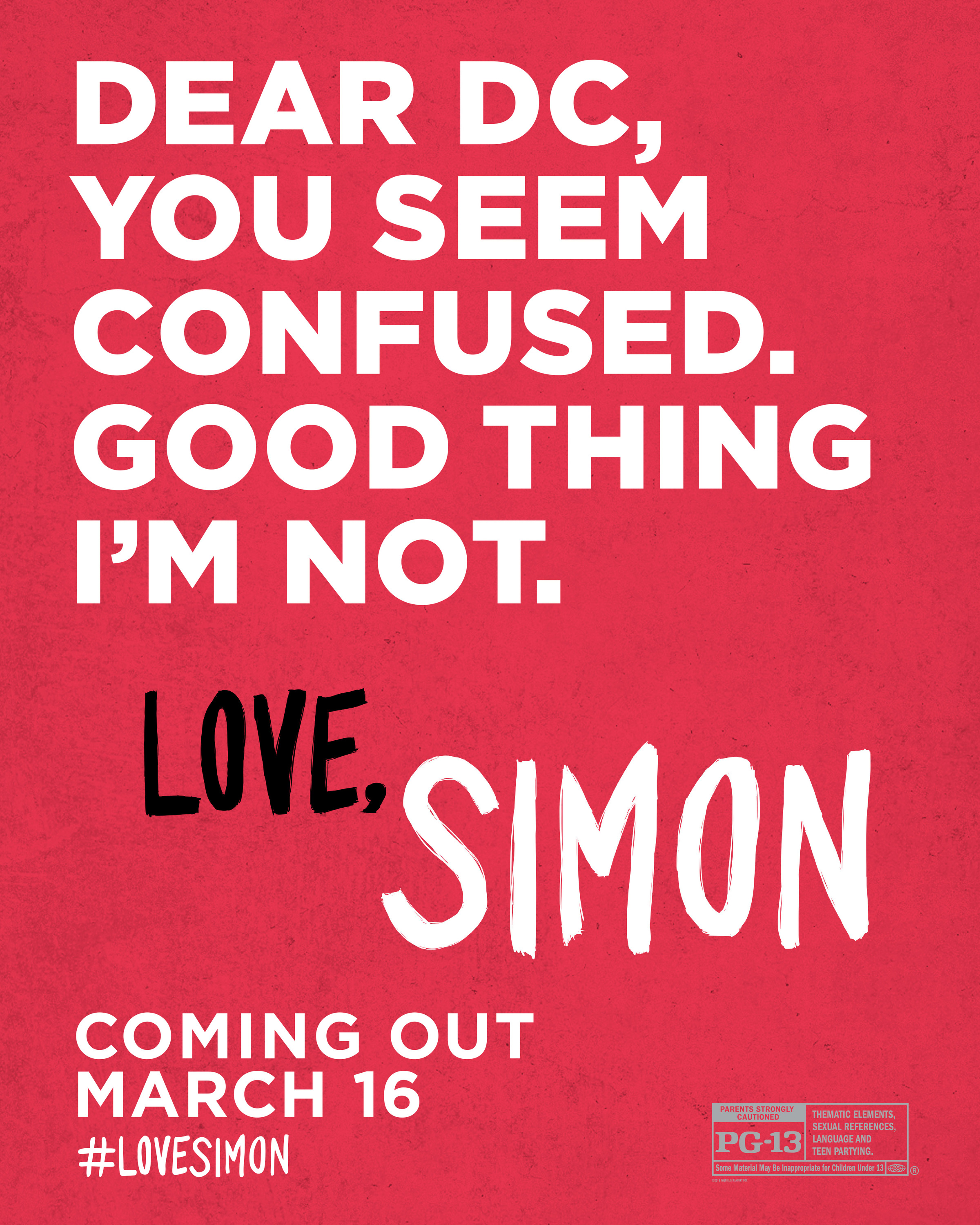 Mega Sized Movie Poster Image for Love, Simon (#5 of 8)
