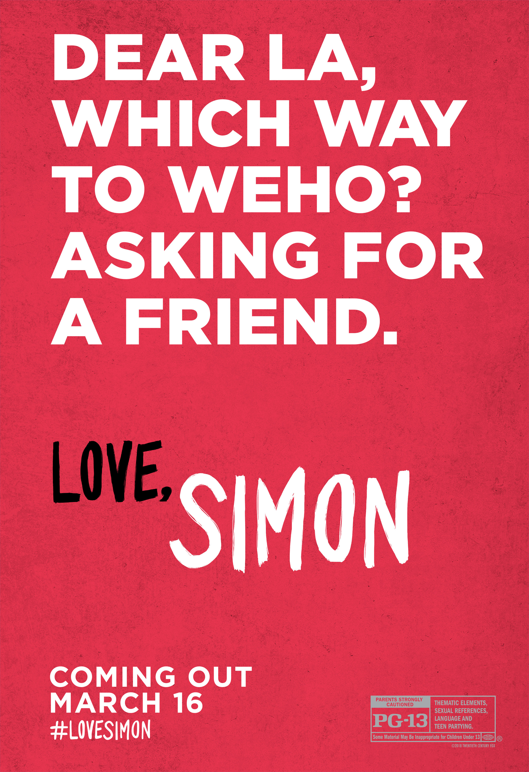 Mega Sized Movie Poster Image for Love, Simon (#6 of 8)