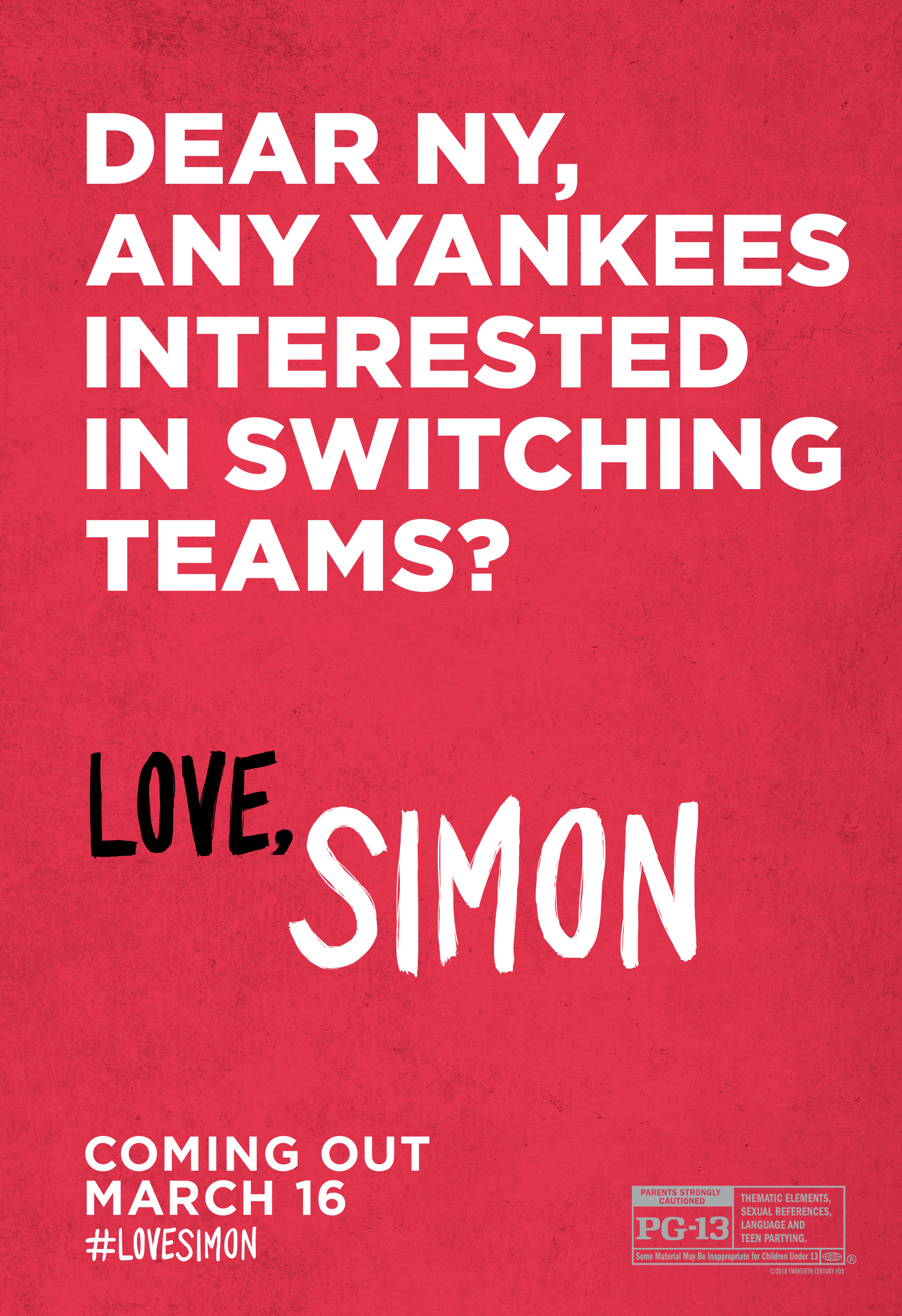Mega Sized Movie Poster Image for Love, Simon (#7 of 8)