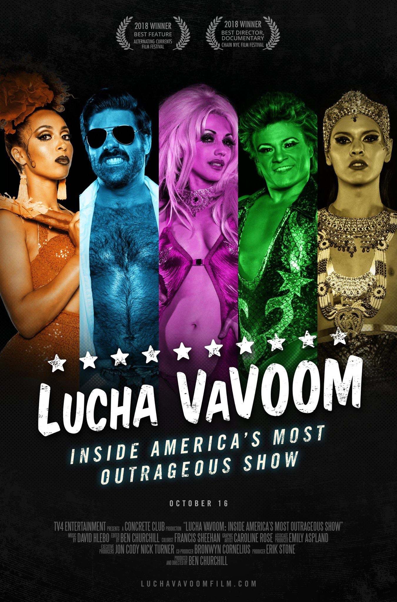 Mega Sized Movie Poster Image for Lucha VaVoom: Inside America's Most Outrageous Show 