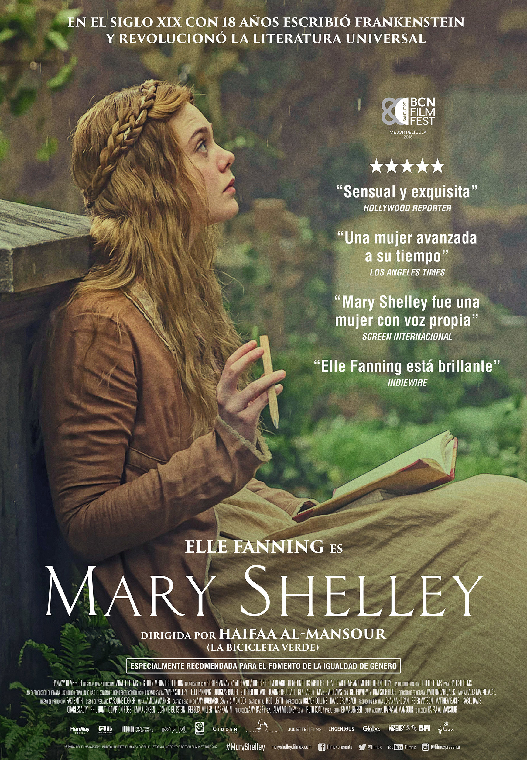 Mega Sized Movie Poster Image for Mary Shelley (#4 of 4)