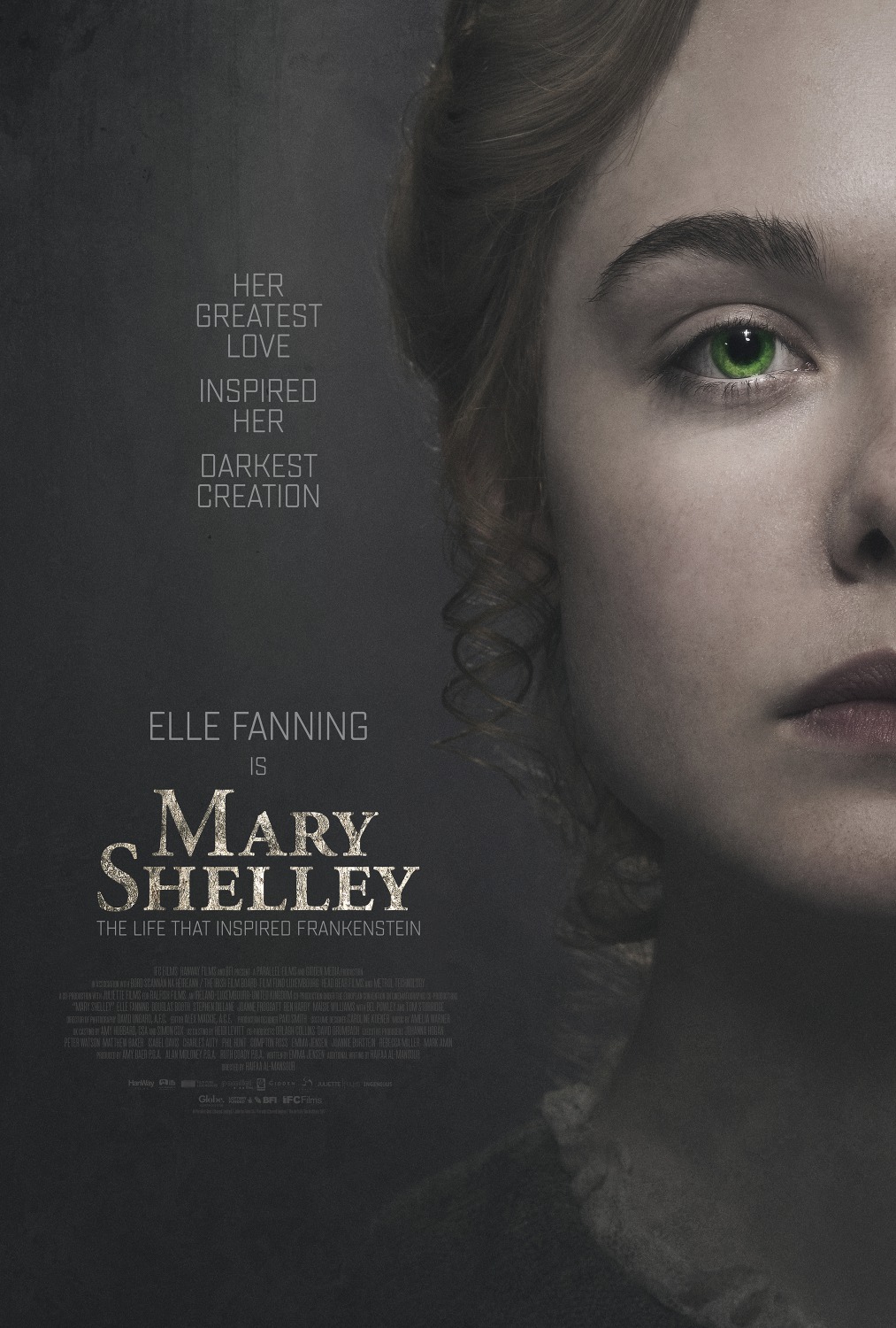 Extra Large Movie Poster Image for Mary Shelley (#1 of 4)