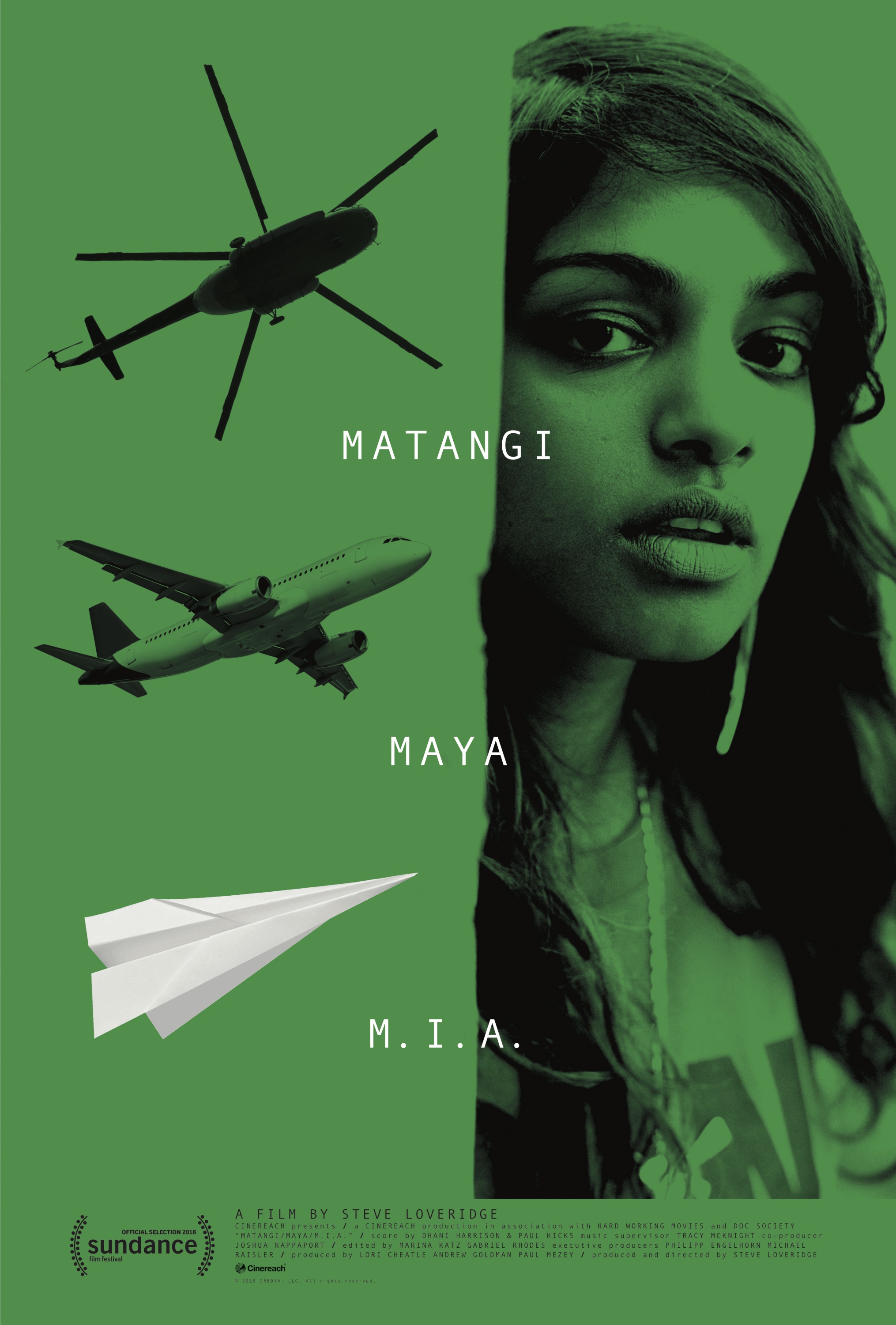 Mega Sized Movie Poster Image for MATANGI/MAYA/M.I.A. 
